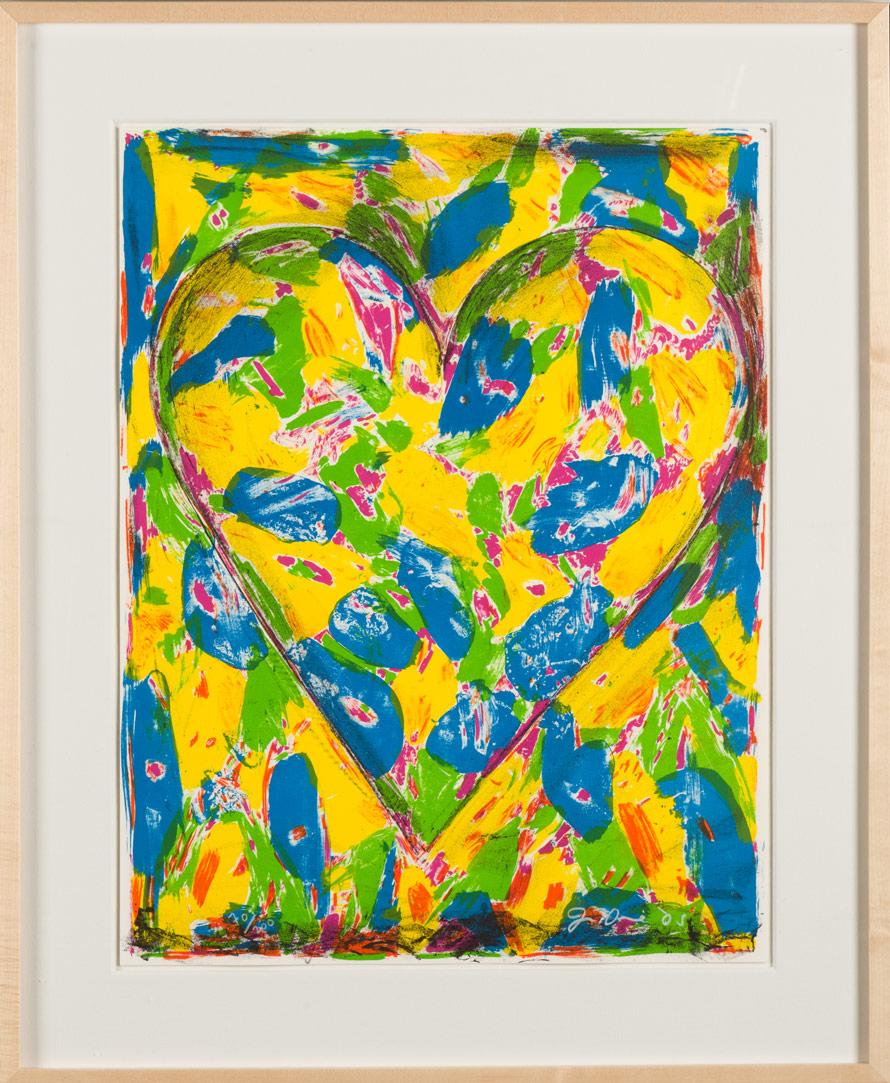 « The Blue Heart » de Jim Dine, 2005