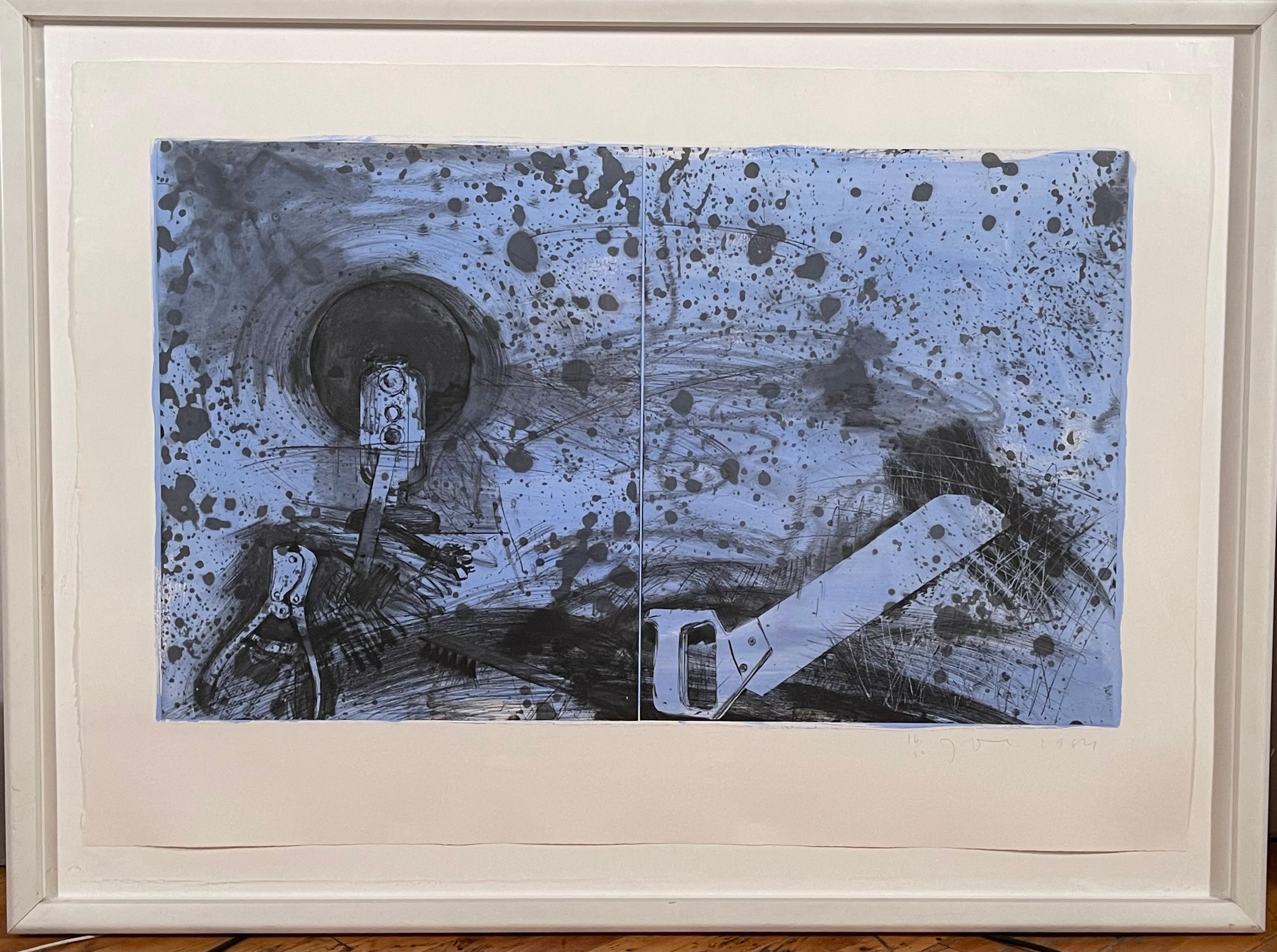 LAS NUEVAS HERRAMIENTAS FRANCESAS 5 - BOULEVARD VICTOR DOBLE CIELO. - Print de Jim Dine