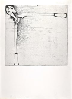 The Pincers - Etching by Jim Dine - 1973