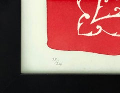 Throat, from 11 Pop Artist's Volume II (hand singed screen print)