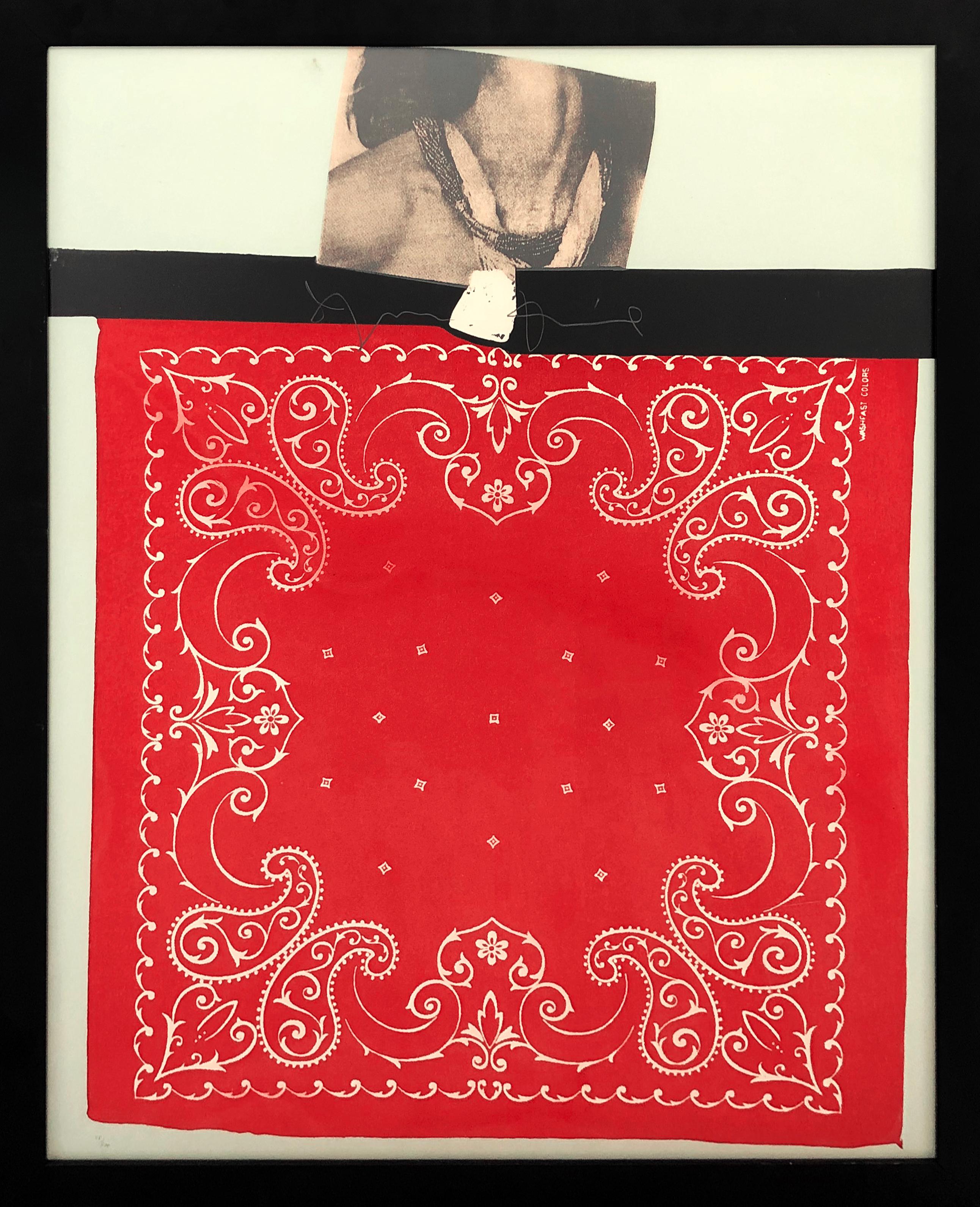 Jim Dine Figurative Print - Throat, from 11 Pop Artist's Volume II (hand singed screen print)