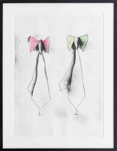 Vintage Ties - Lithograph by Jim Dine - 1976