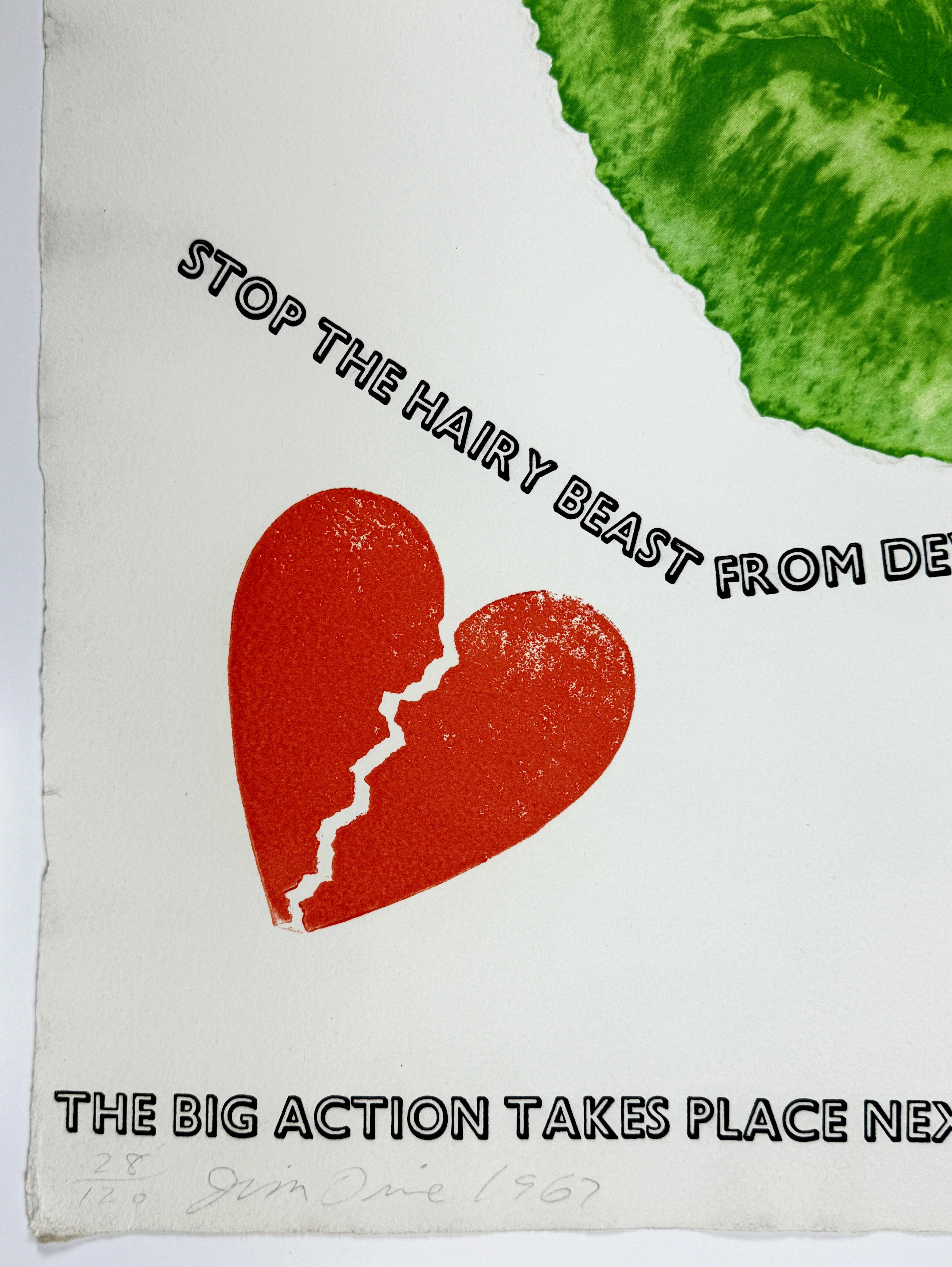 Muro (El hombre lobo) de Jim Dine cine retro vintage de monstruos con king kong en venta 5