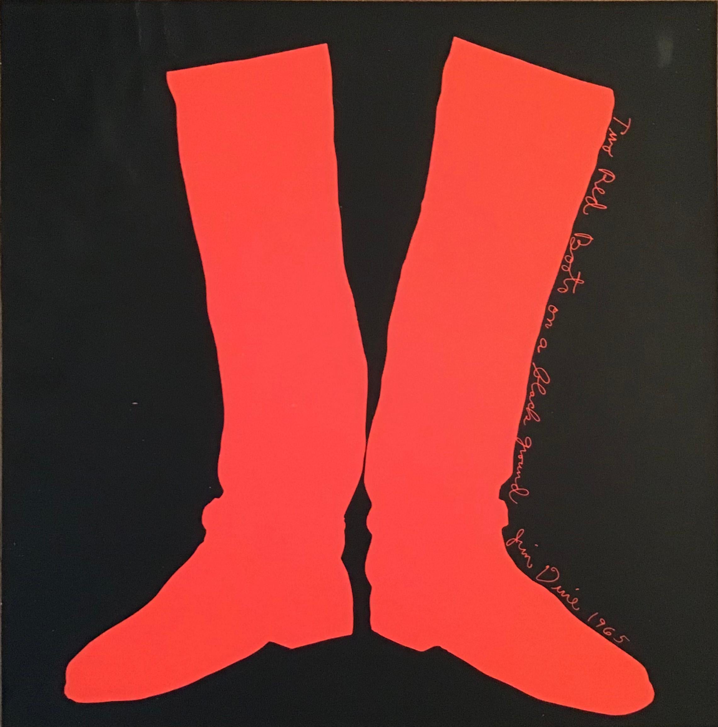 vincent gallo red boots