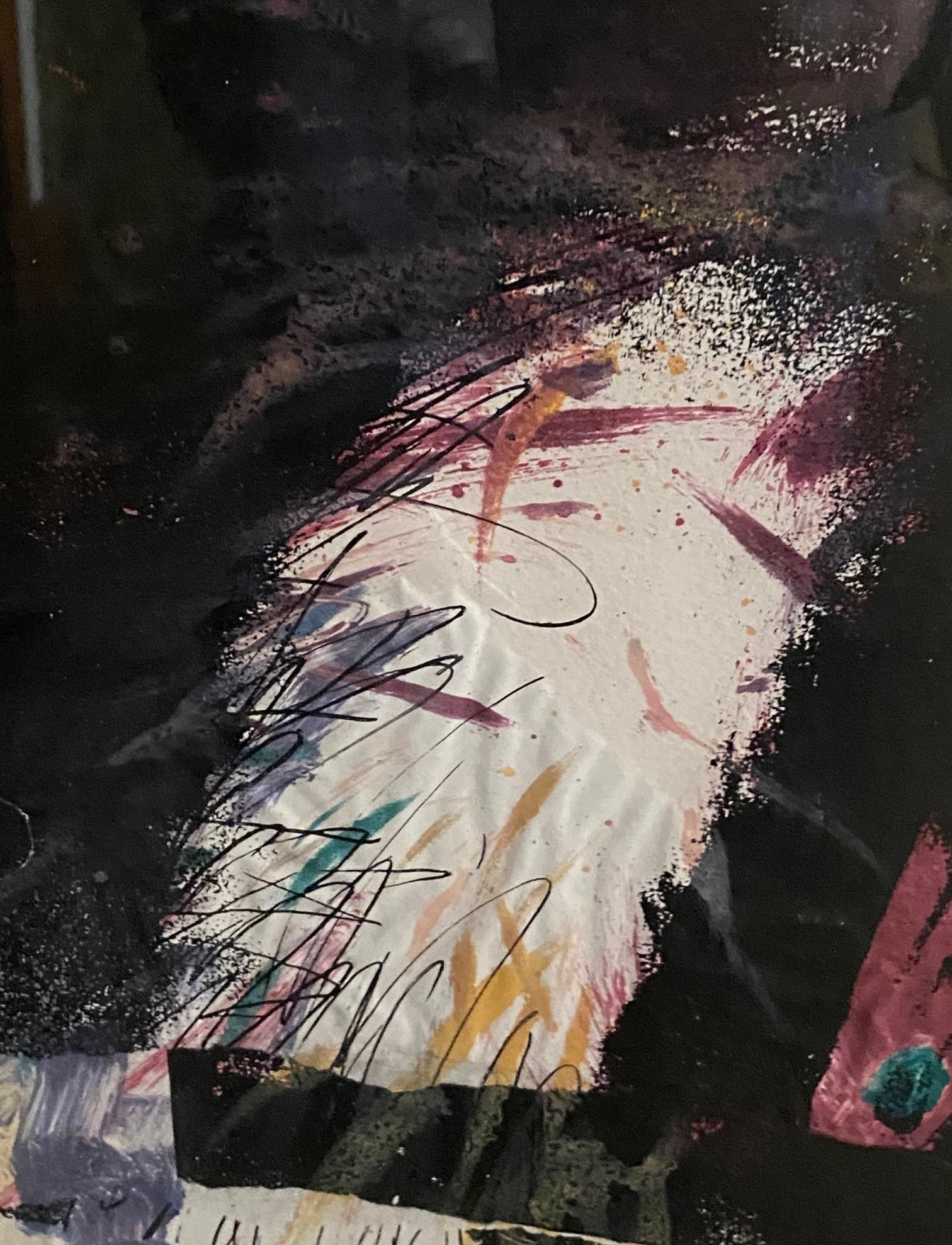 Jim Dine Grabado al aguatinta firmado y coloreado a mano de Hombre misterioso en venta 4