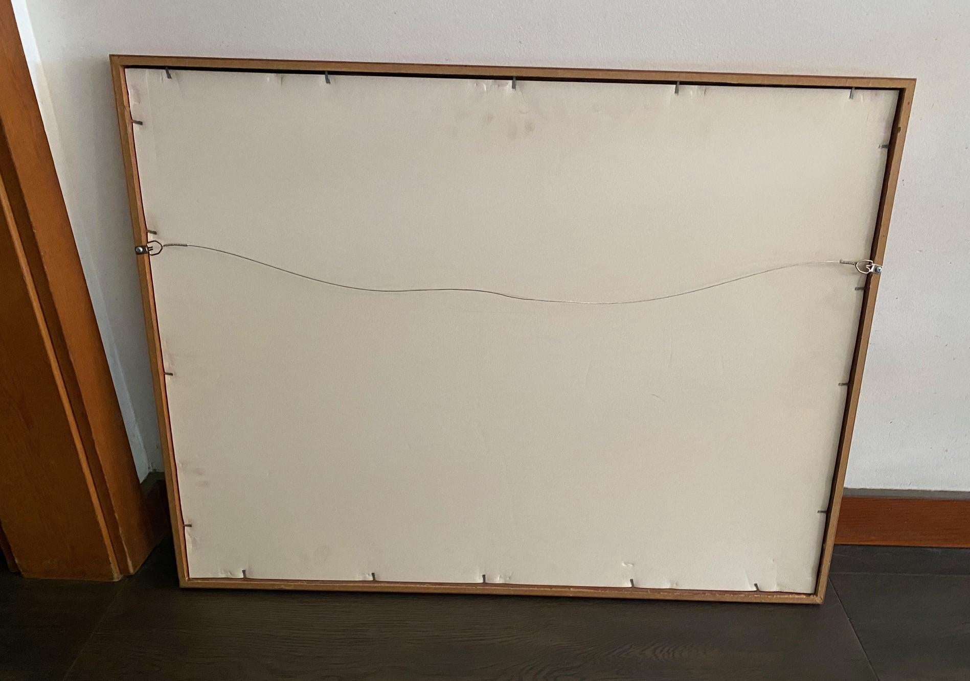 Jim Dine Grabado al aguatinta firmado y coloreado a mano de Hombre misterioso en venta 8