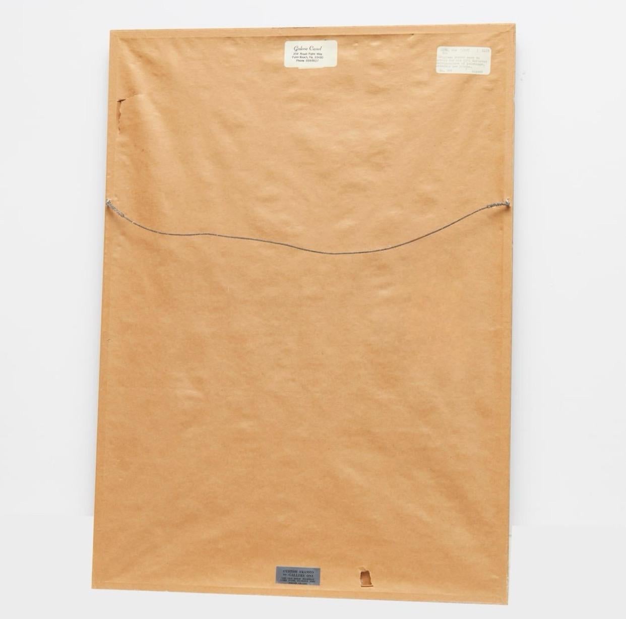 Jim Dine, signiertes Lithographieplakat der Nationalgalerie Berlin, 1971 (Moderne der Mitte des Jahrhunderts) im Angebot