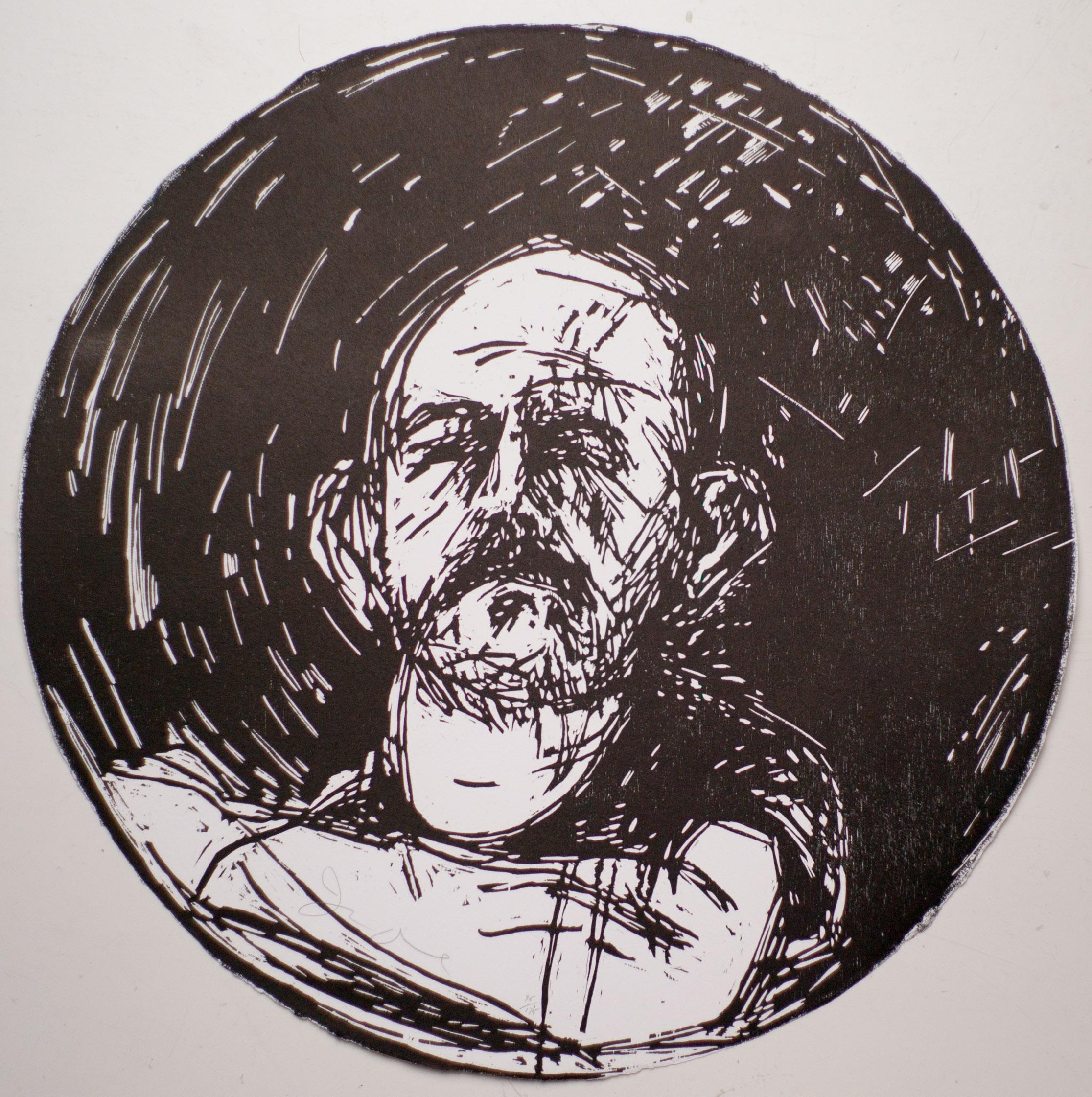 Jim Dine — Untitled, from Self-Portrait in a Convex Mirror For Sale 2