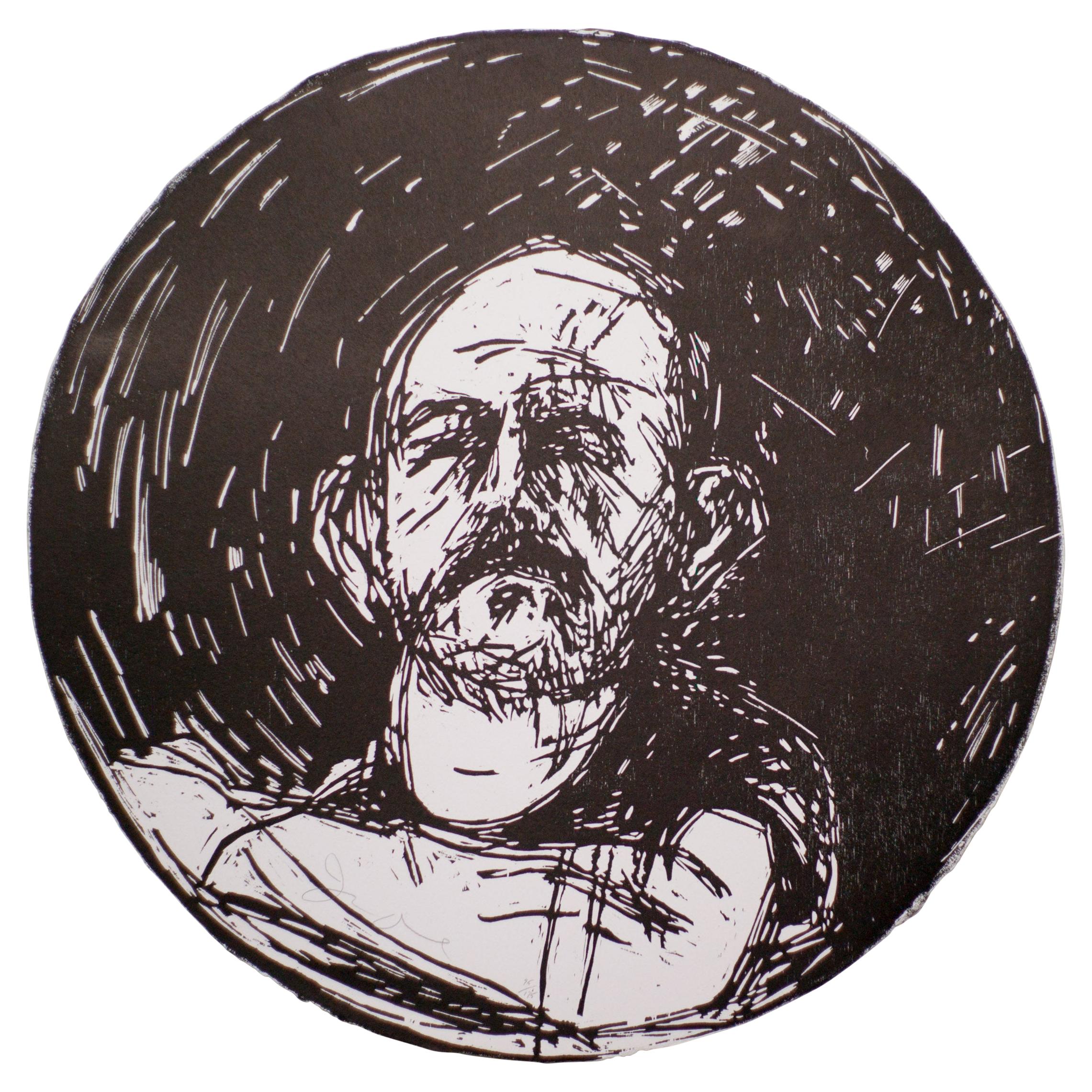 Jim Dine, Untitled, from "Self-Portrait in a Convex Mirror"