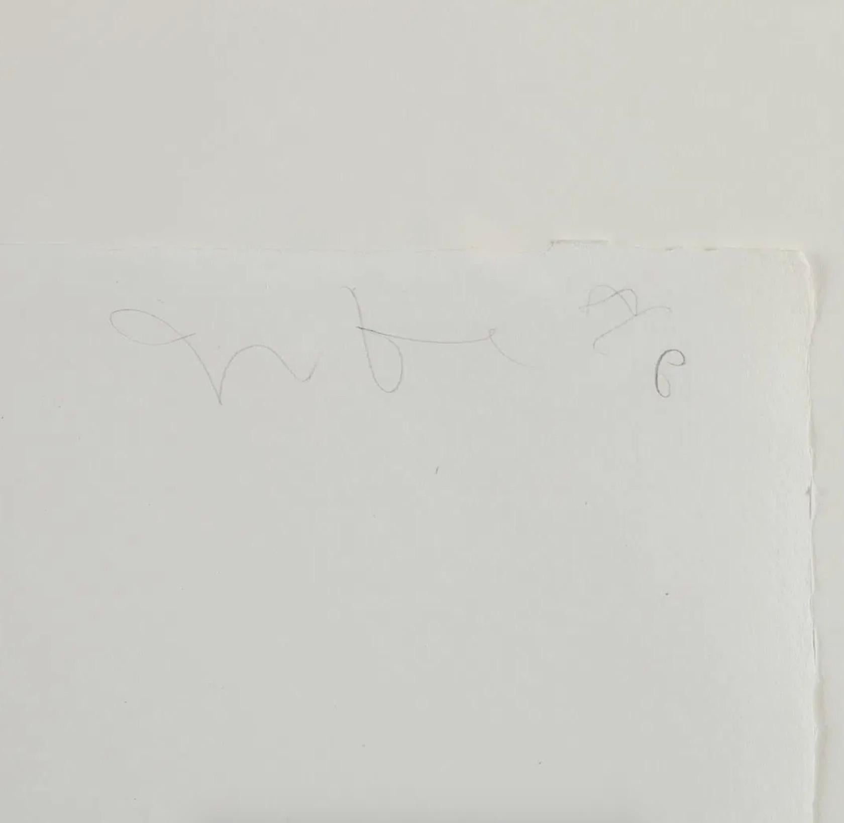 Americano Litografia di Jim Dine 