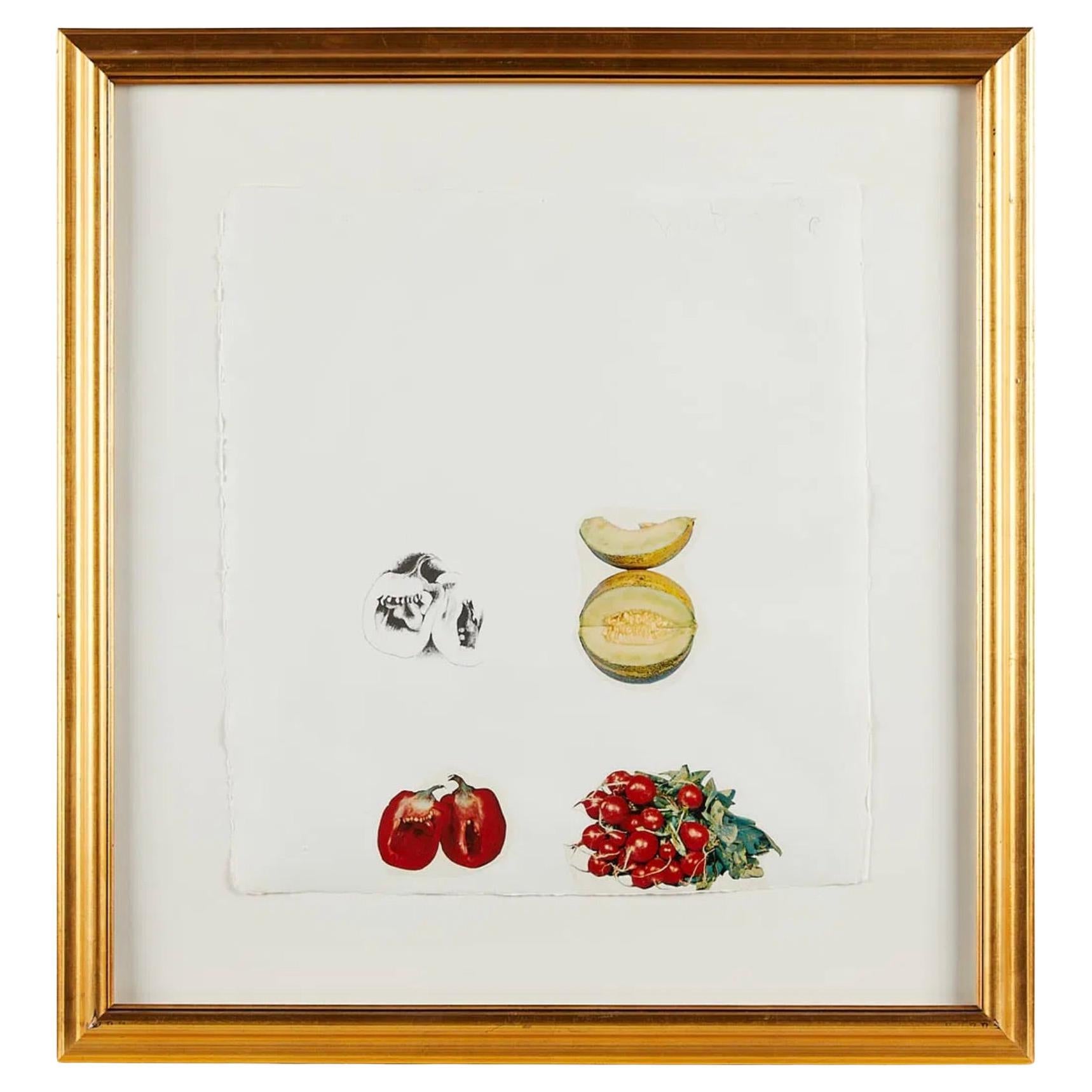 Jim Dine "Vegetables 7" Lithograph
