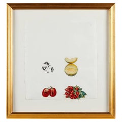 Jim Dine "Vegetables 7" Lithograph