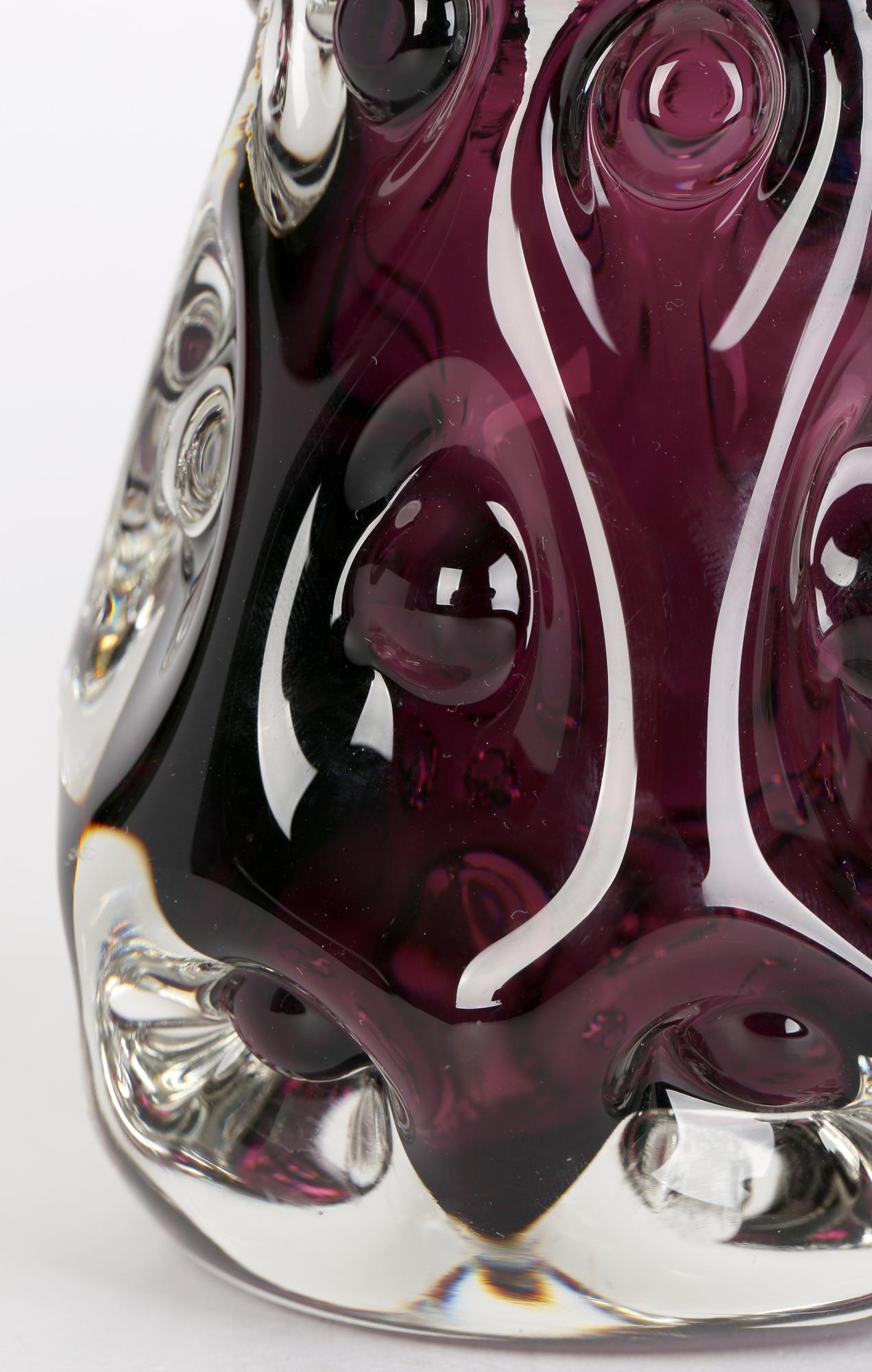 cornish glass vase