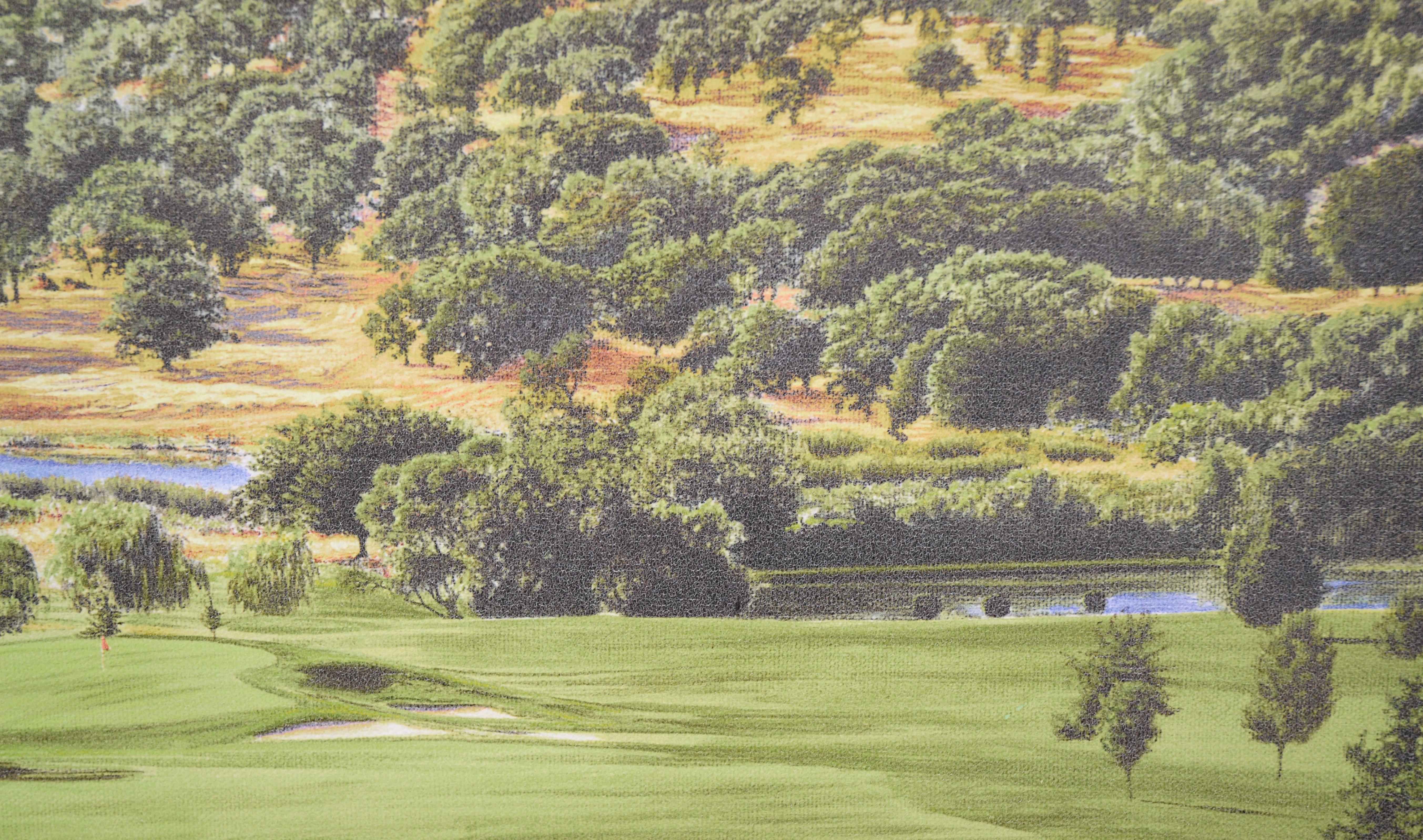 The Tenth Hole at Auburn Valley Golf Course - AP, 1/50 - Giclée sur toile en vente 2