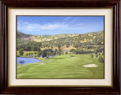 The Tenth Hole at Auburn Valley Golf Course - AP, 1/50 - Giclee on Canvas