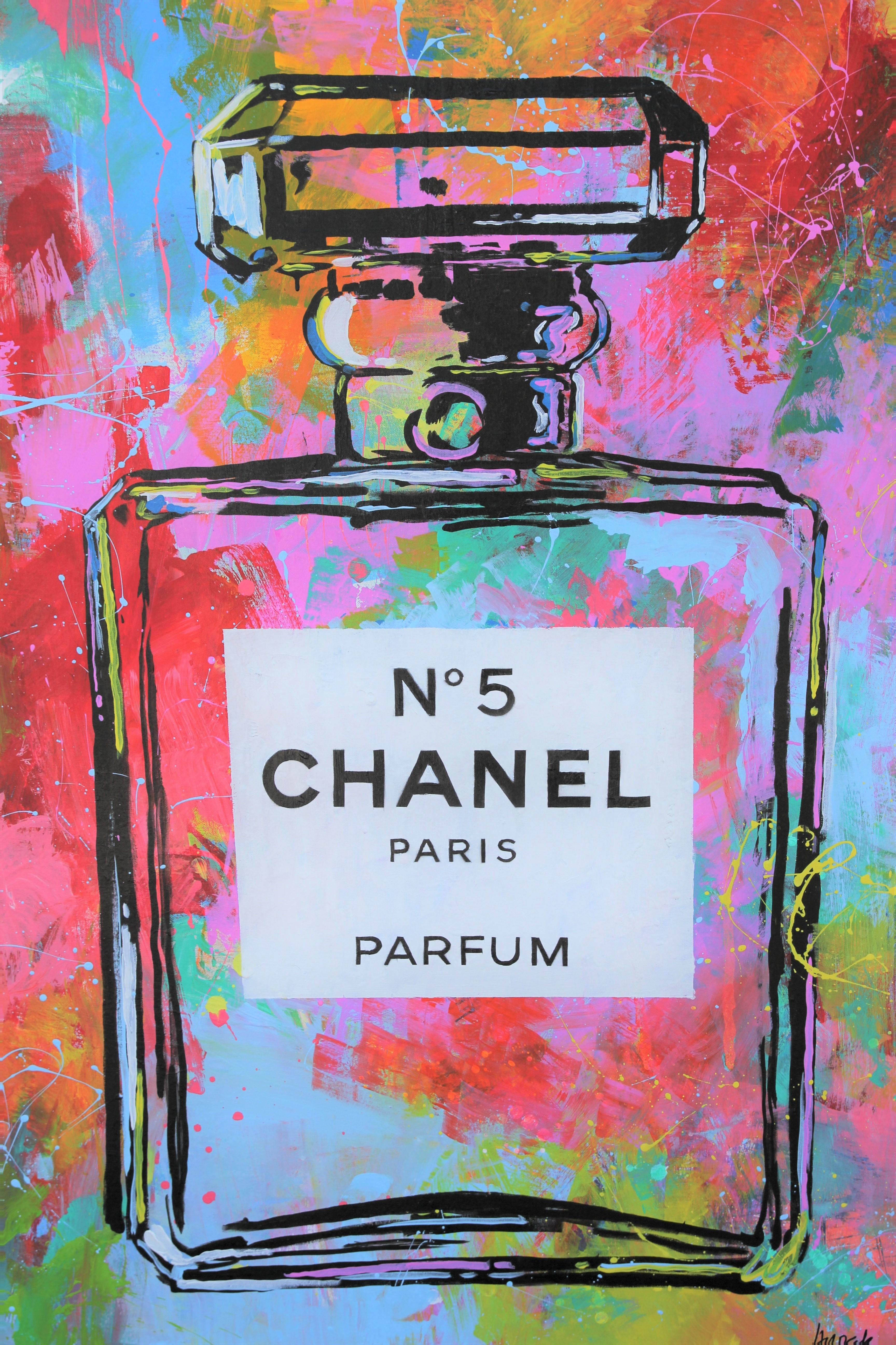 chanel no 5 painting