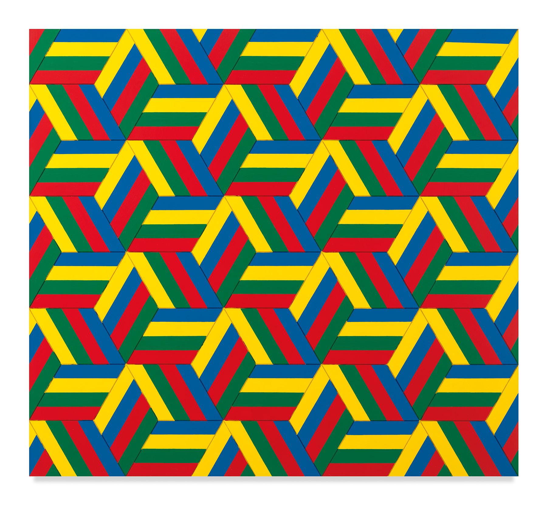 Unbetitelt (0413/14) – Painting von Jim Isermann
