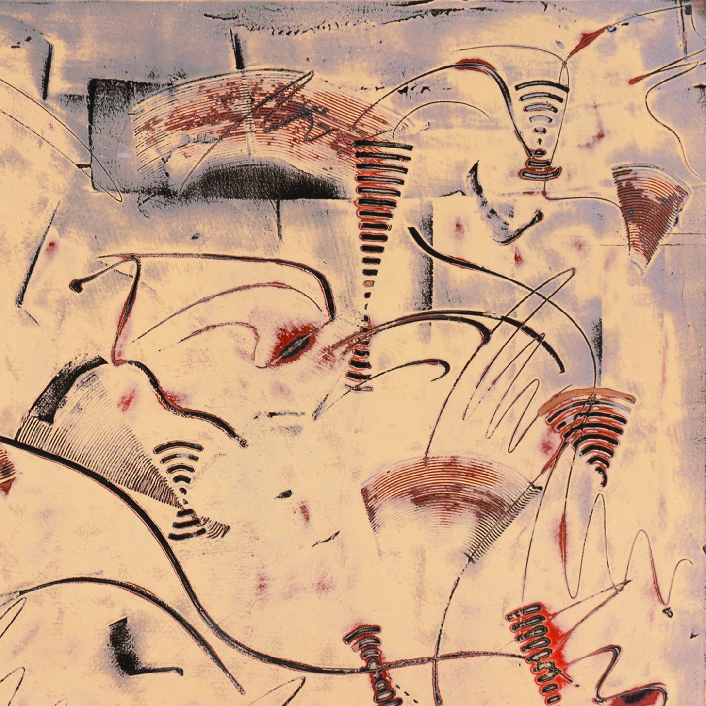 'Grand Canyon', Castelli, National Gallery of Art, Abstraction, Harvard, Boston - Painting by Jim Jacobs