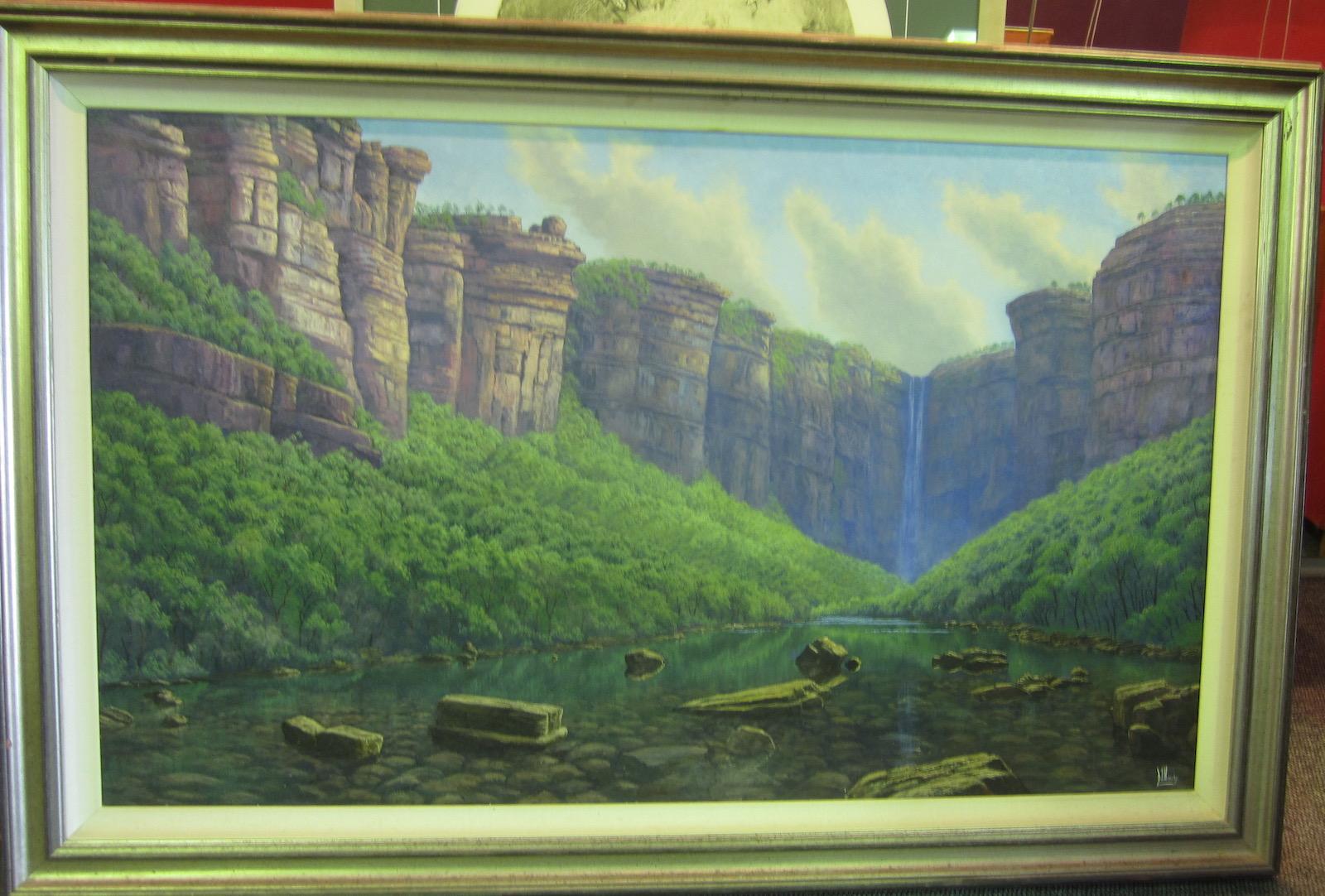 Late 20th Century Jim Jim Falls, Kakadu, Northern Territory, Australia For Sale