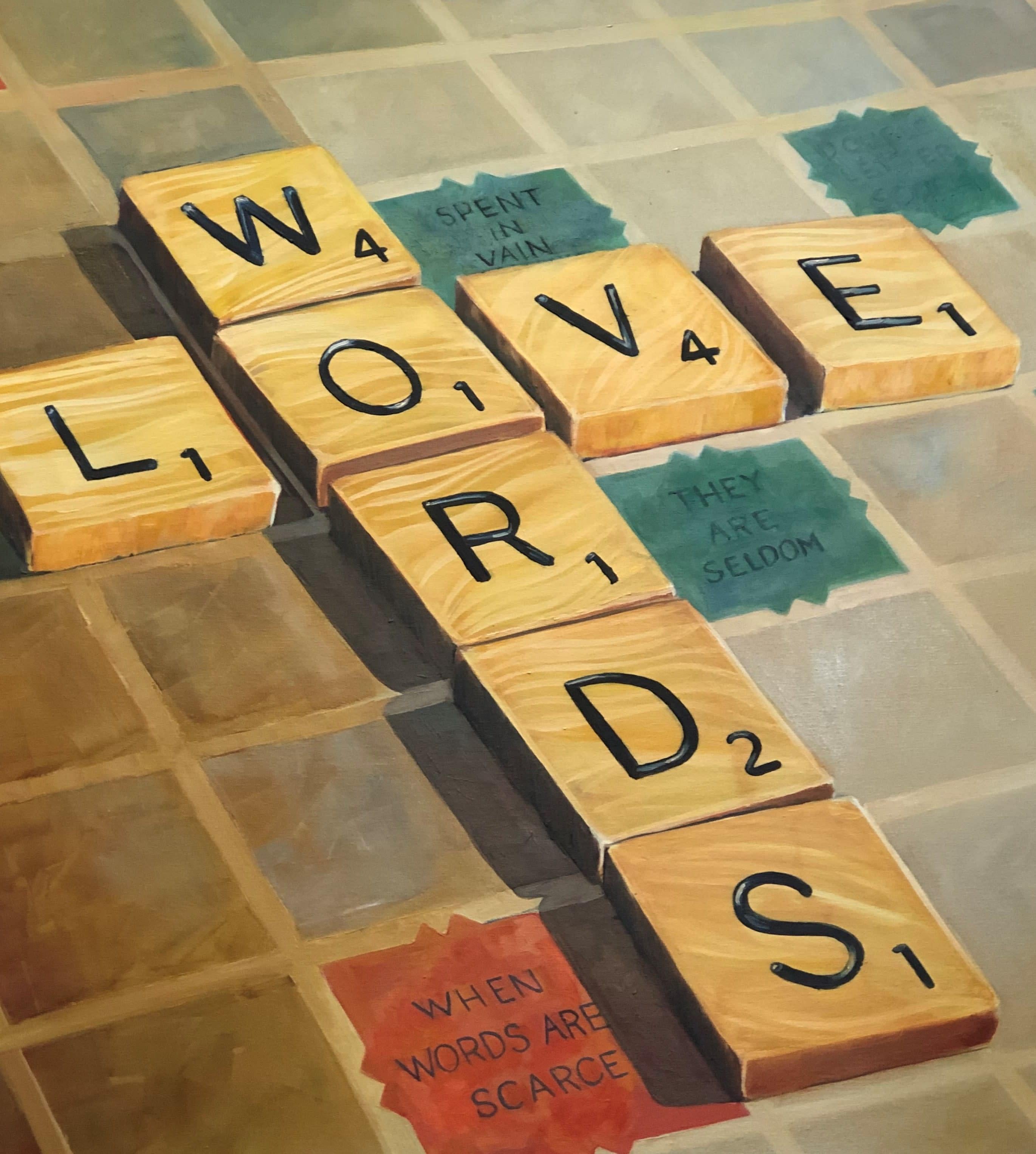 Still-Life Painting de Jim Keifer - Palabras de amor