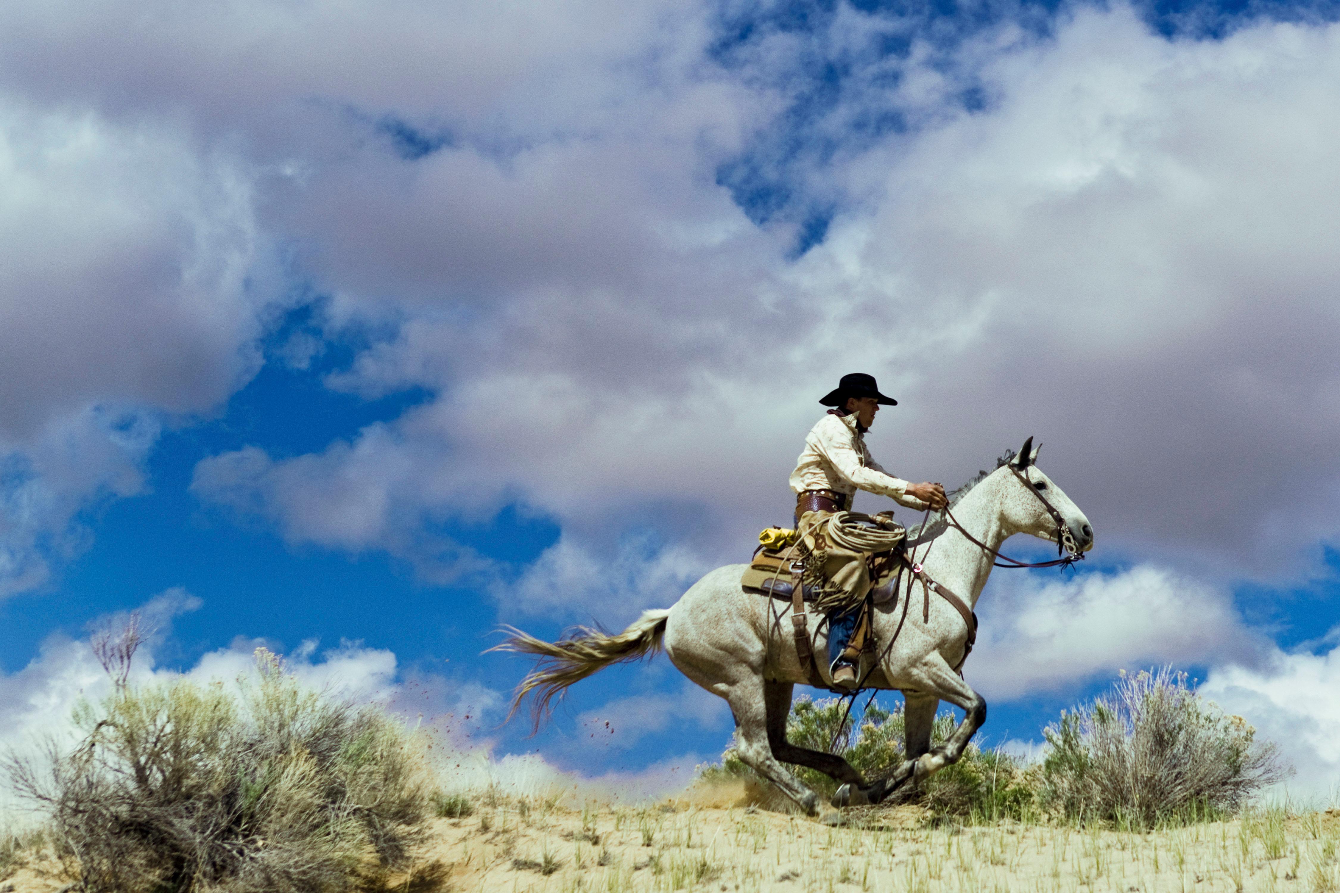 Color Photograph Jim Krantz - Epic Western n° 9