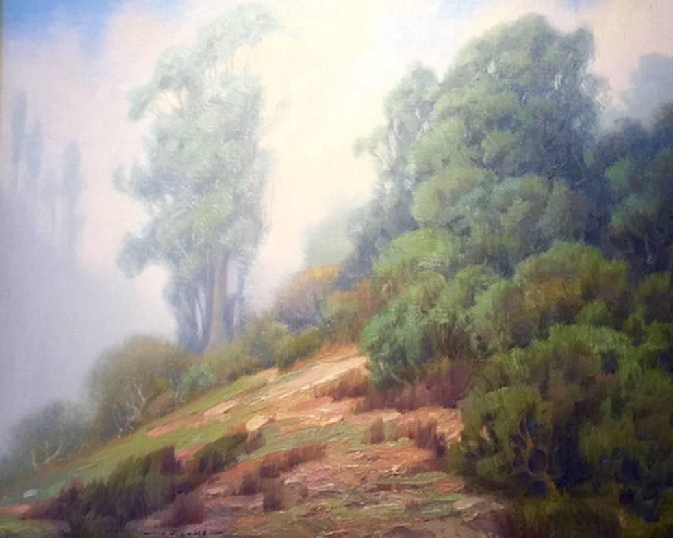 Jim Lamb Landscape Painting - Laguna Fog