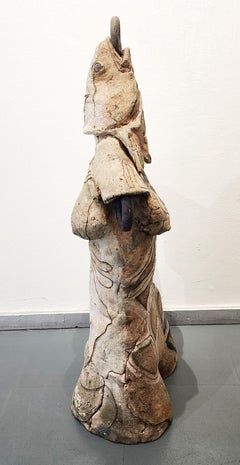 Torso Vessel (Fish Head Woman)