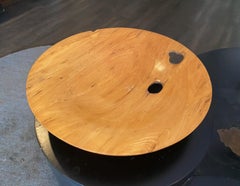 Jim Lorriman Signed Reclaimed Recycled Natural Organic Large Wood Turned Bowl