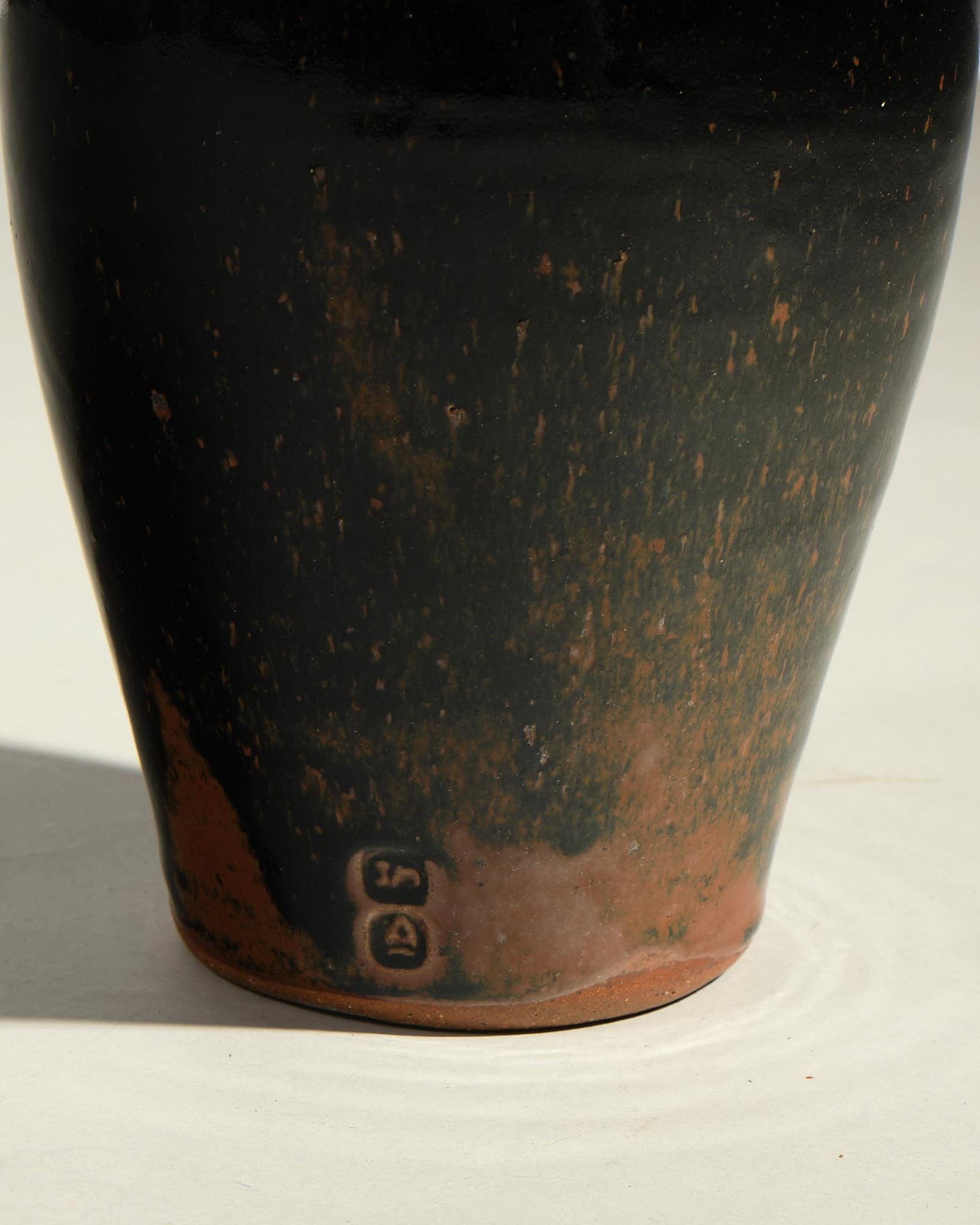 Jim Malone, grand vase en grès Excellent état - En vente à London, GB