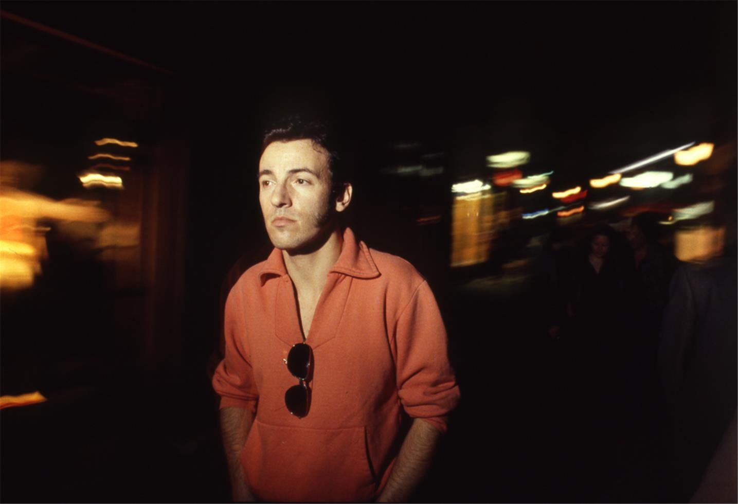 Jim Marchese Color Photograph - Bruce Springsteen-Party Lights