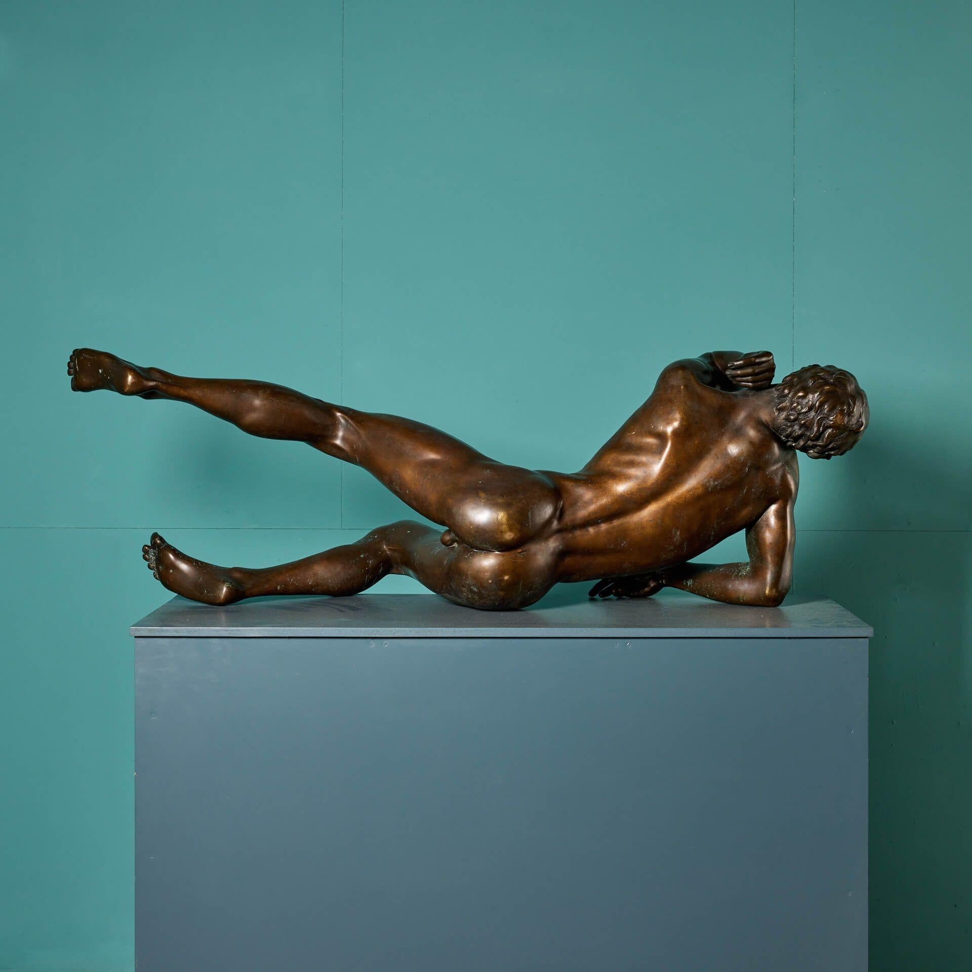 Jim Mathieson (b. 1931) Lifesize Bronze Figure of Phaethon 3