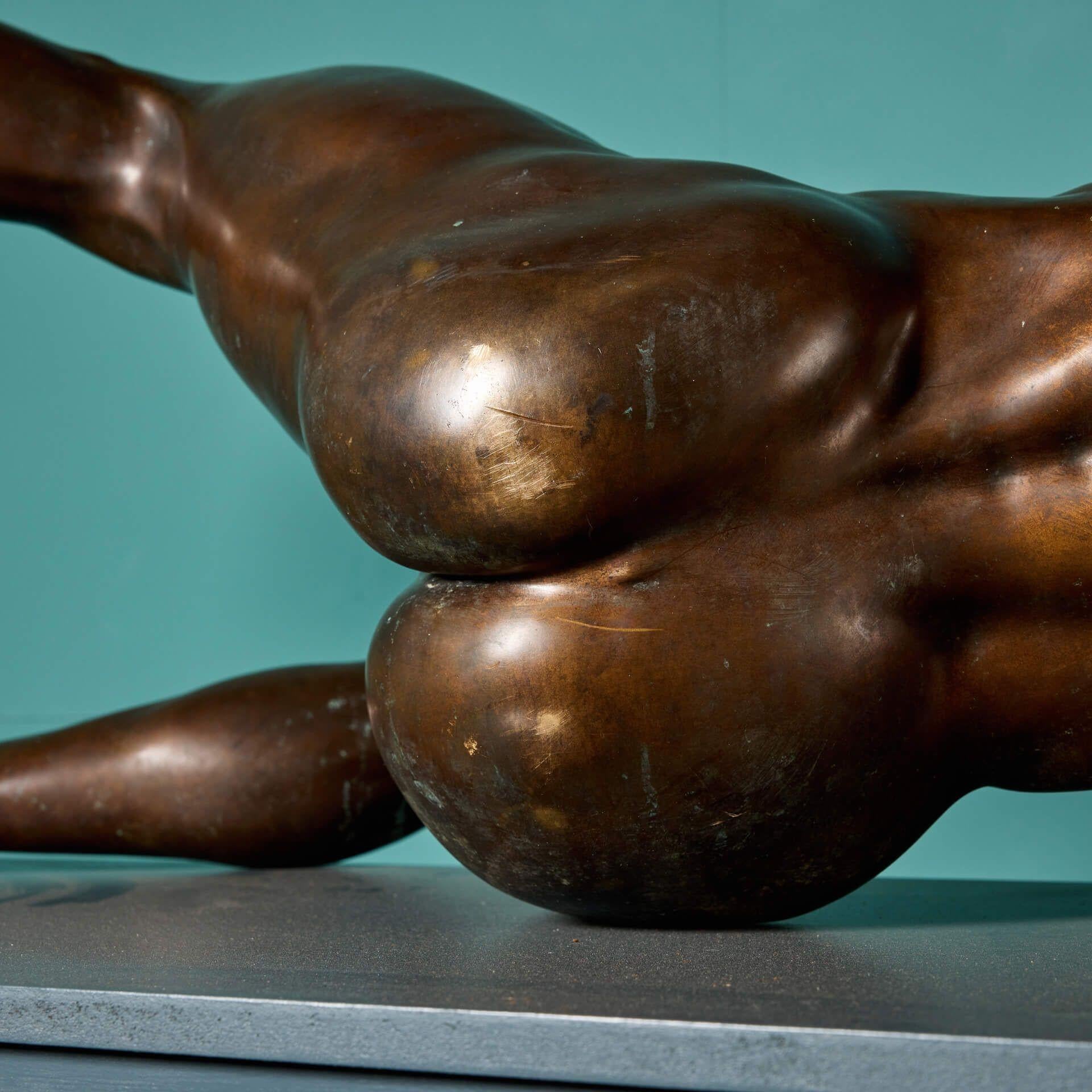 Jim Mathieson (b. 1931) Lifesize Bronze Figure of Phaethon 6