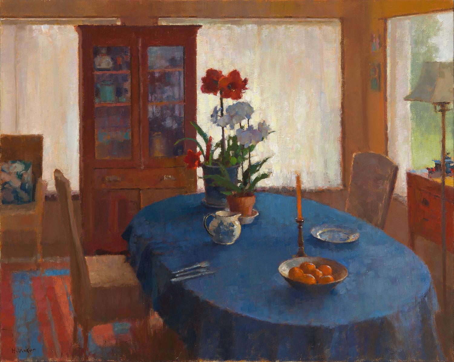 In Our Dining Room - Painting by Jim McVicker