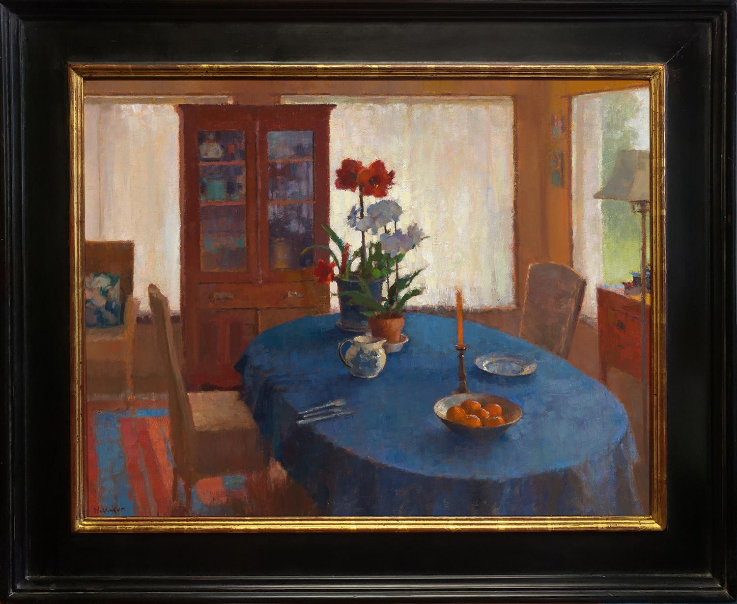 Jim McVicker Still-Life Painting - In Our Dining Room