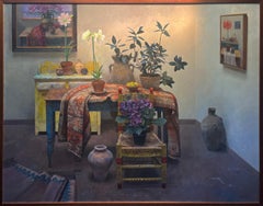 Interno con sedia messicana