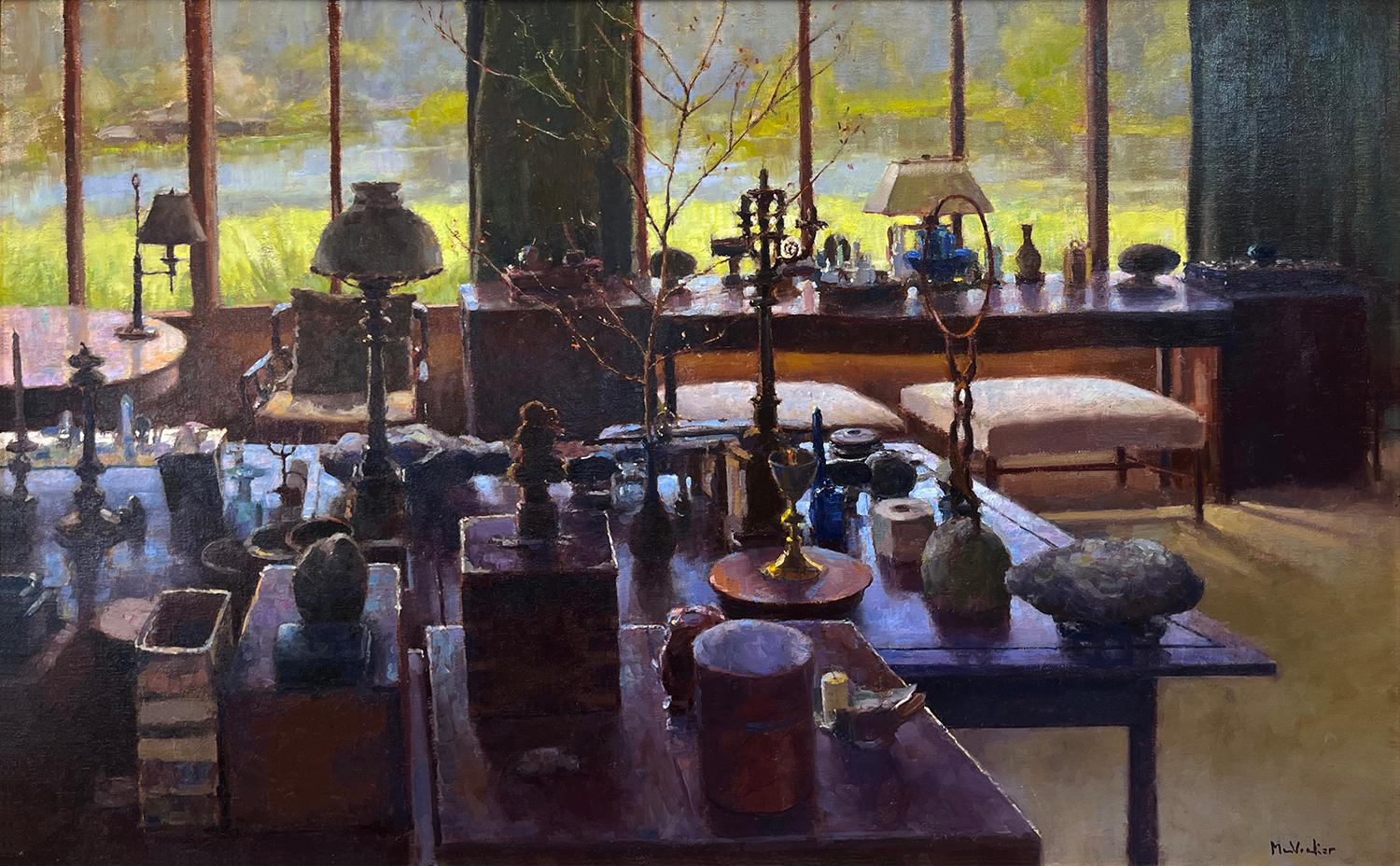 Intérieur Morris Graves - Painting de Jim McVicker