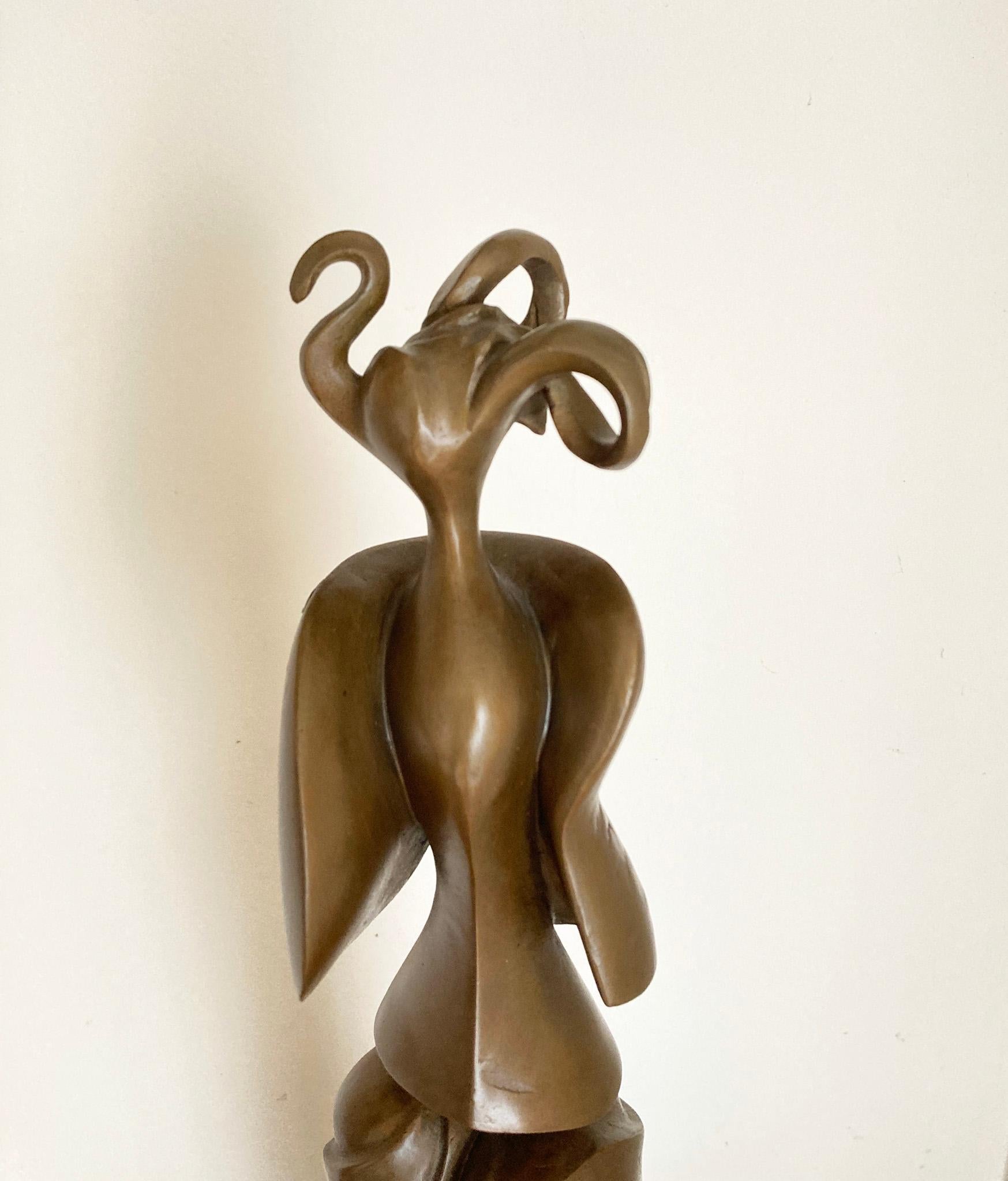 Confident - Sculpture by Jim Miller-Melberg