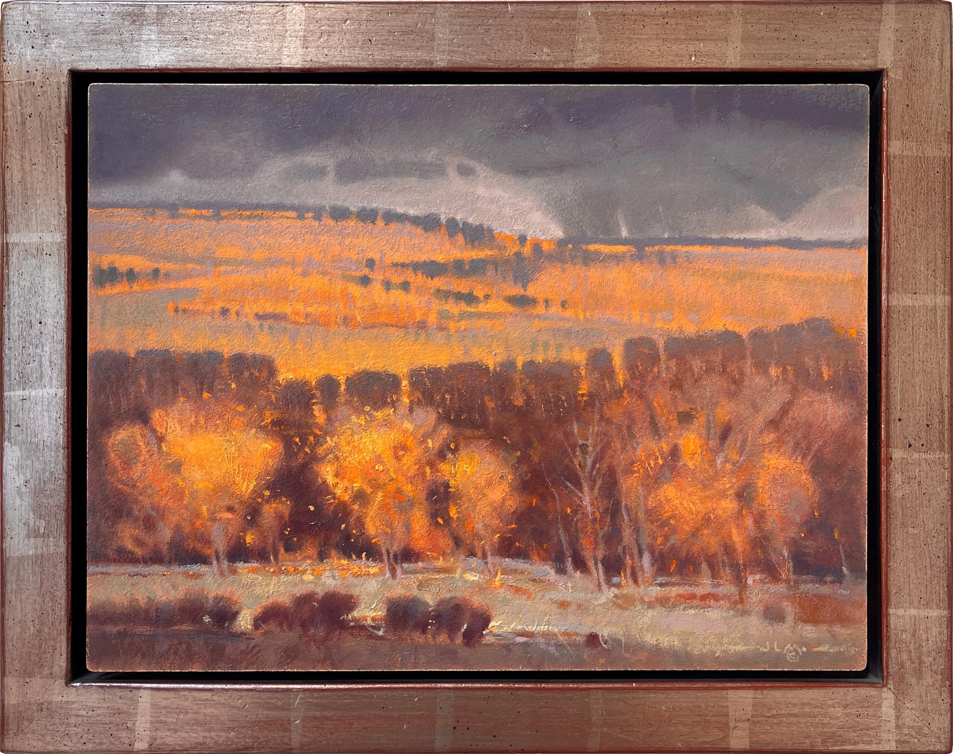 „Season of Falling Leaves“ – Painting von Jim Morgan