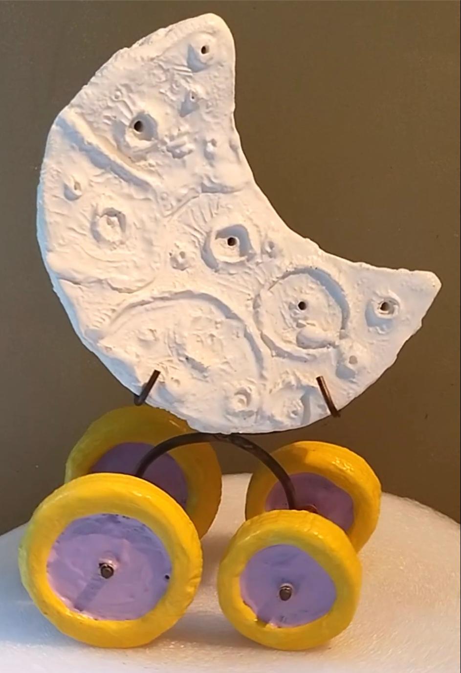 White Moon on Yellow Wheels, Jim Pallas