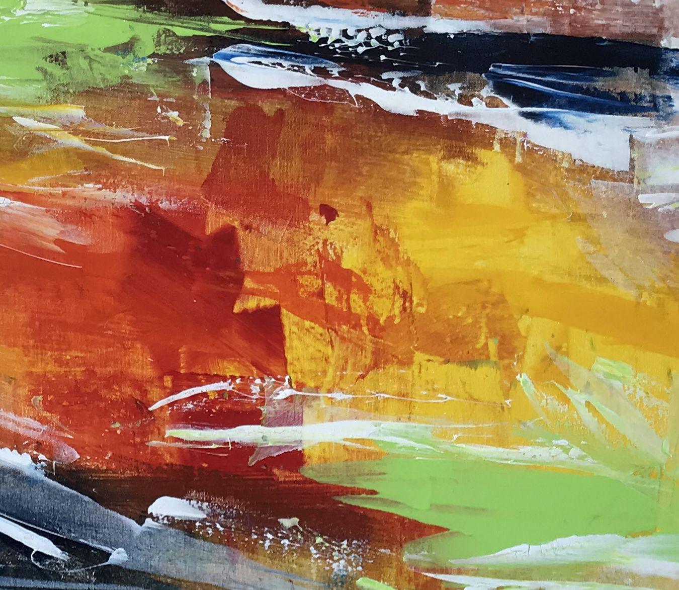 GLORIOUS, Pittura, Acrilico su tela - Painting di Jim Plesh