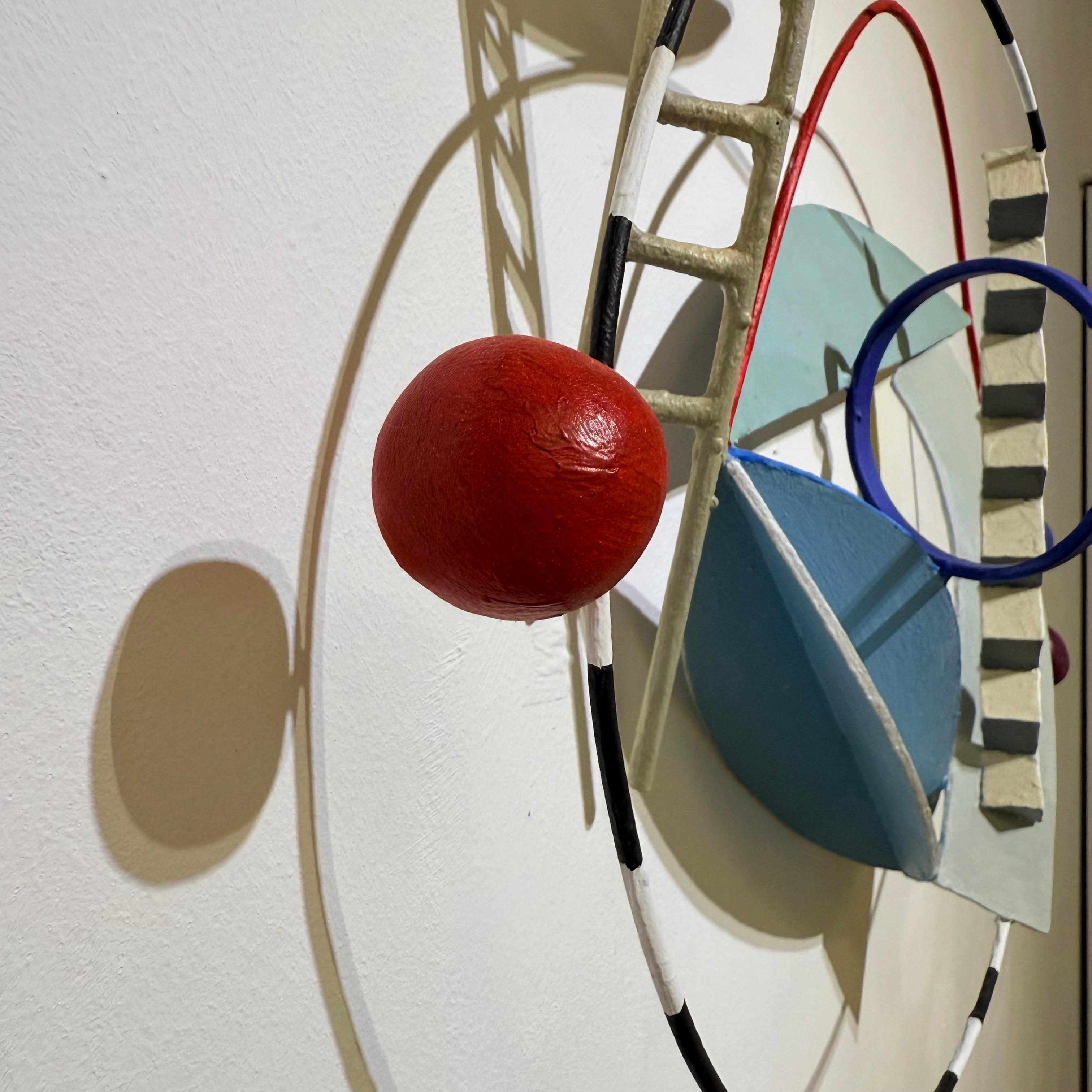 Orbit - Brown Abstract Sculpture by Jim Rattenbury