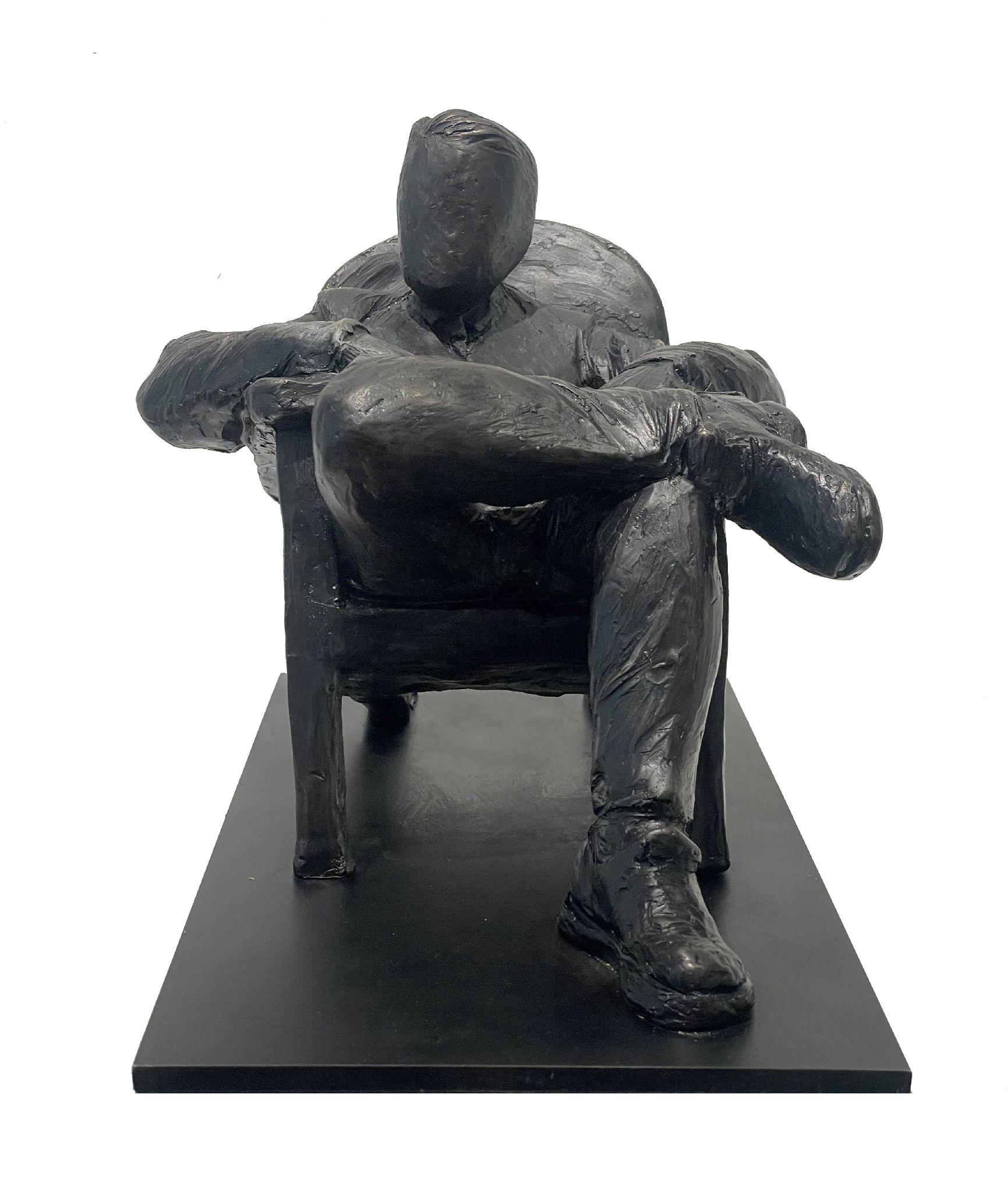 Temps d'arrêt - Contemporain Sculpture par Jim Rennert