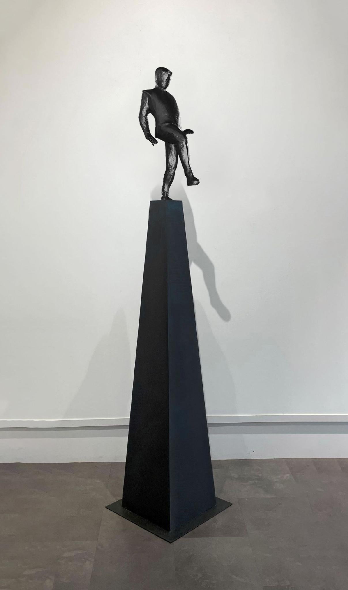 Jim Rennert Figurative Sculpture - High Stepping