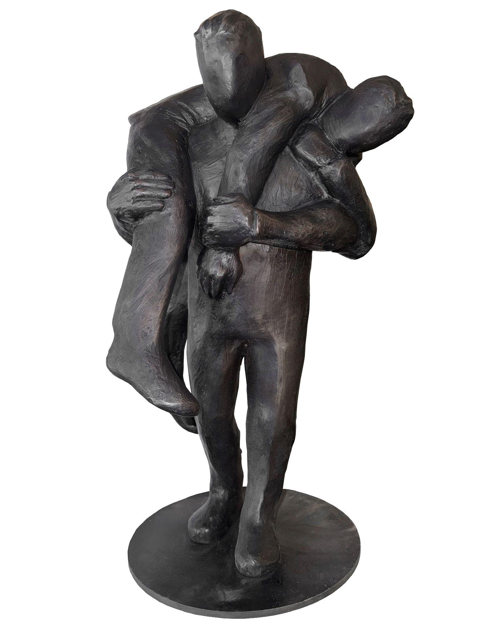 Jim Rennert Figurative Sculpture - Mentor