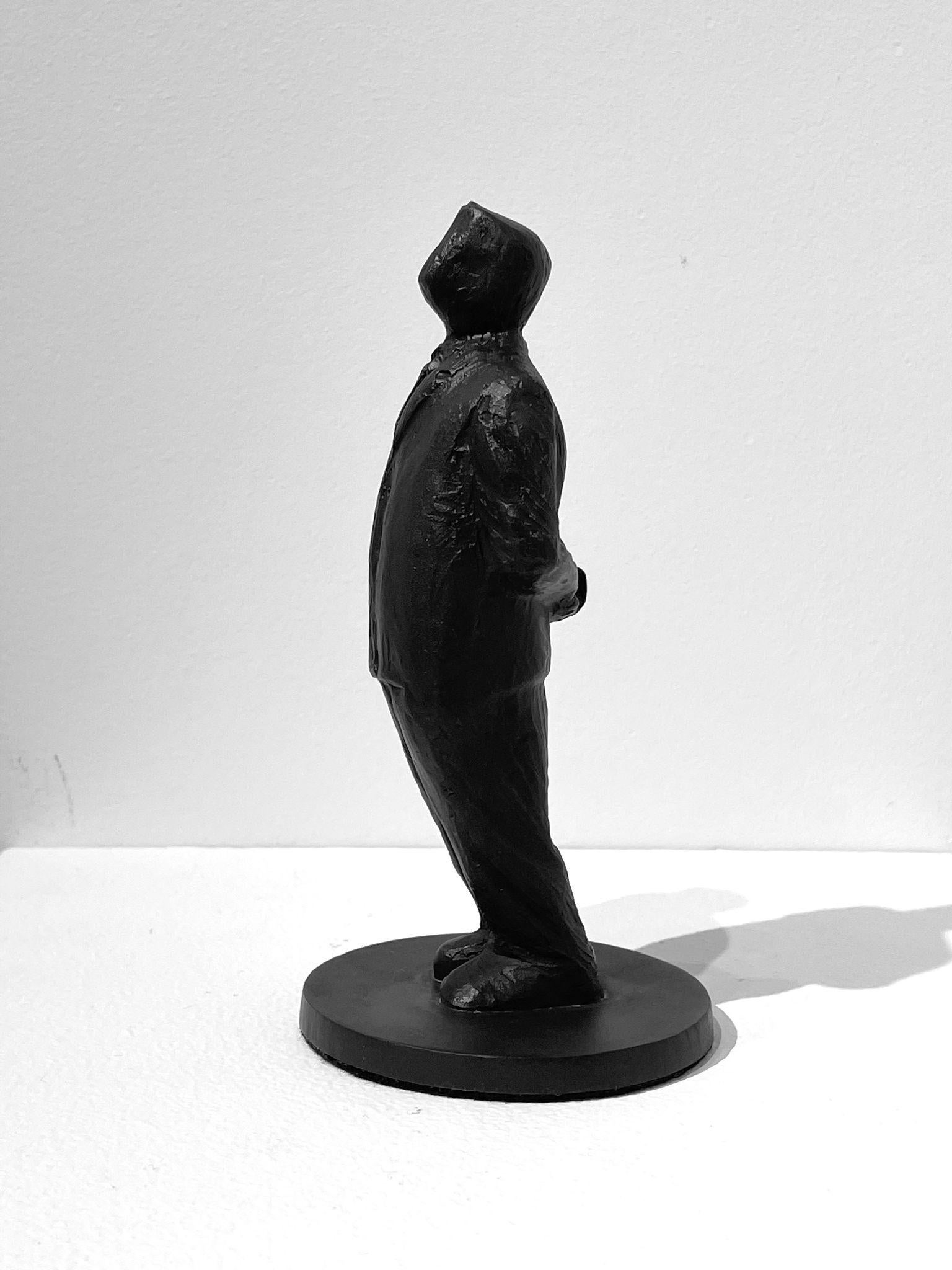 Jim Rennert Figurative Sculpture – Perspektive, Studie