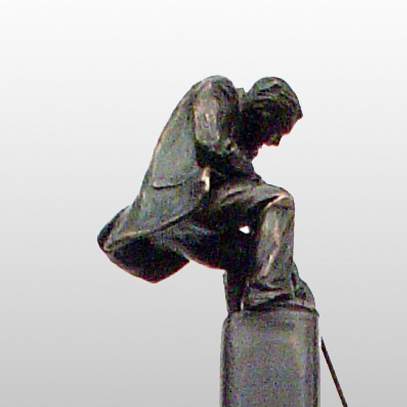 Trabajo en equipo, grande - Sculpture de Jim Rennert