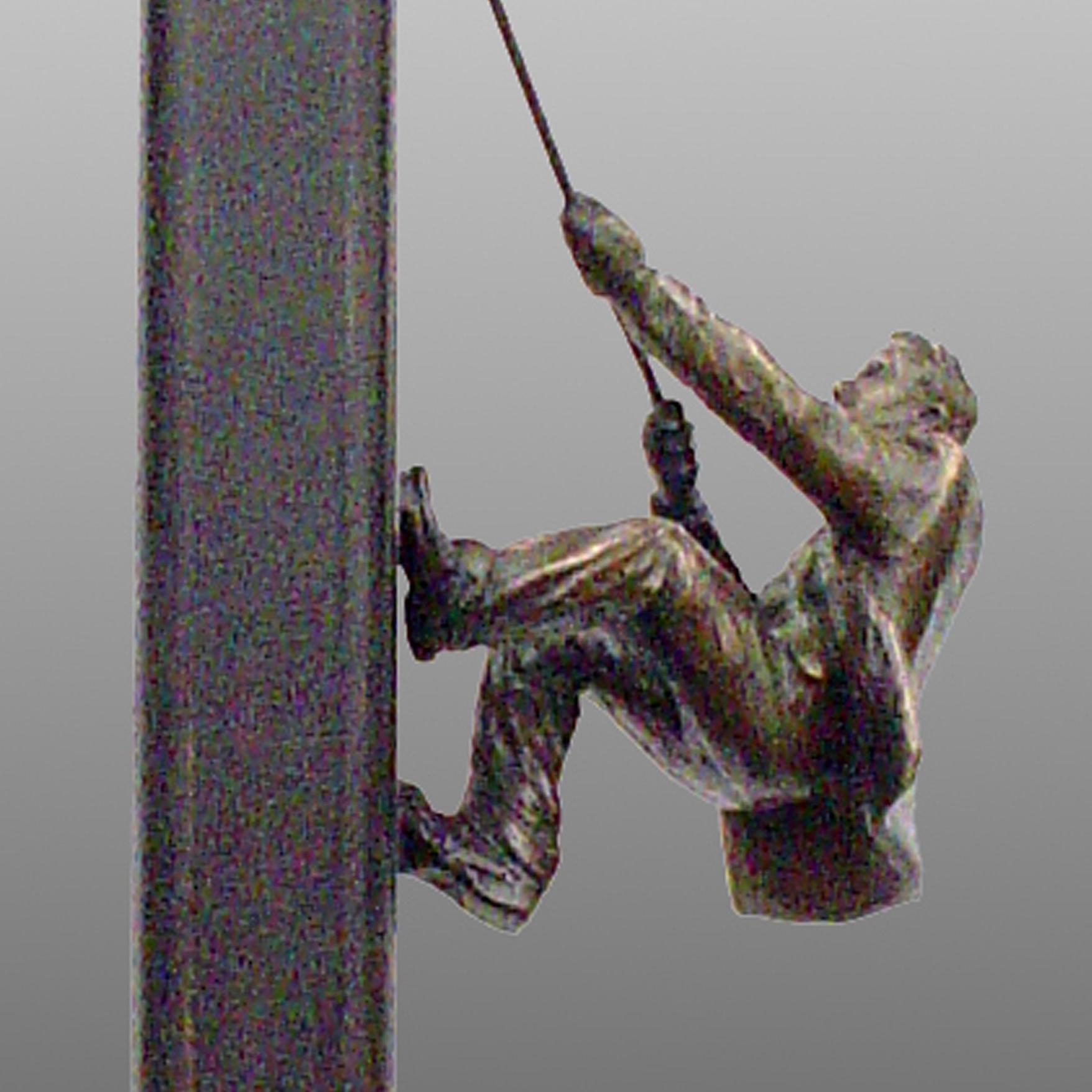 Trabajo en equipo, grande - Sculpture Contemporáneo de Jim Rennert