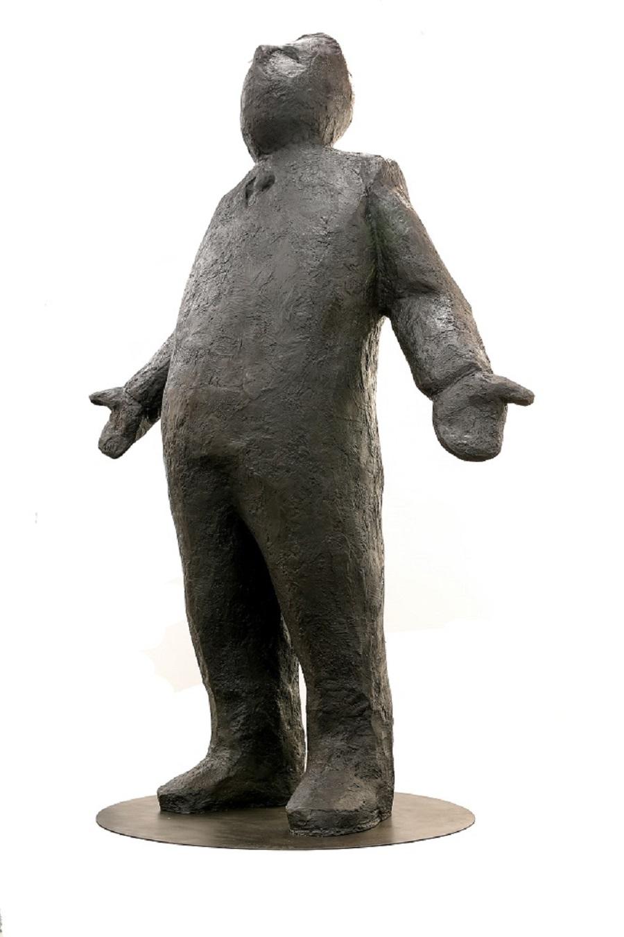Jim Rennert Figurative Sculpture - WTF