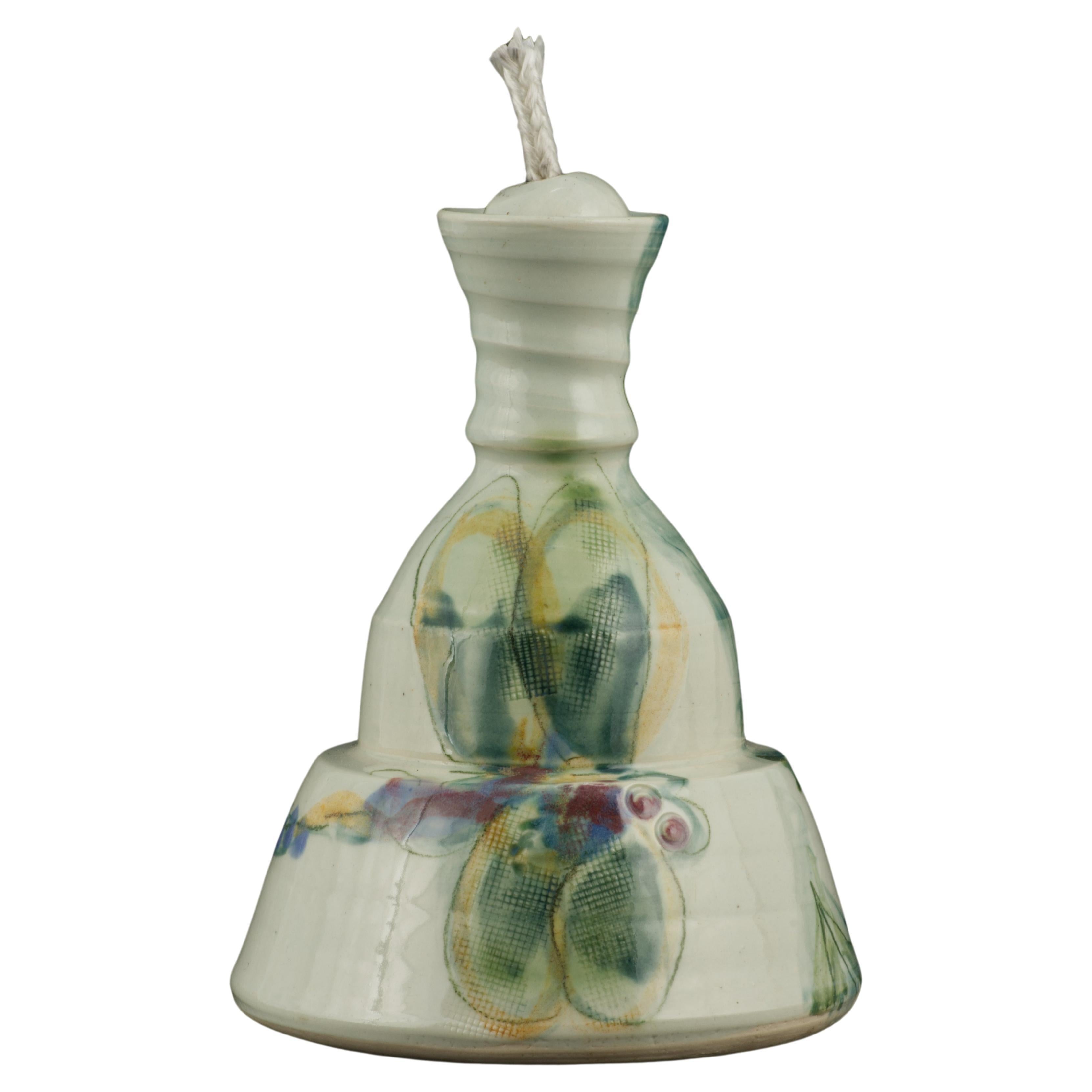 Lampada a olio decorativa o vaso di Jim Reno Pottery Dragonfly in vendita