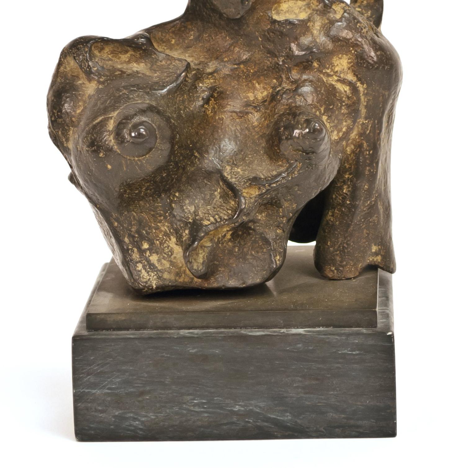 Bone Head - Contemporary Sculpture by Jim Ritchie